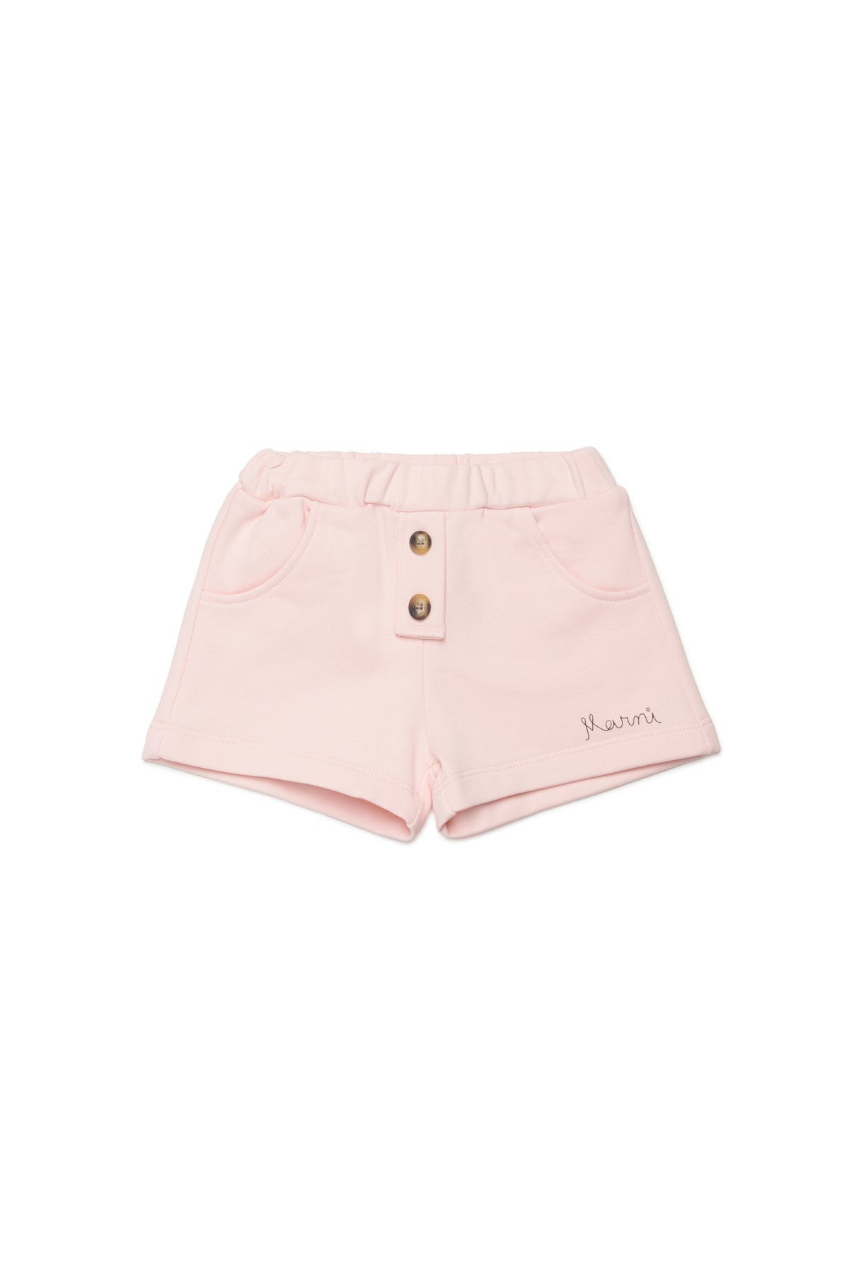 Shorts in felpa con logo