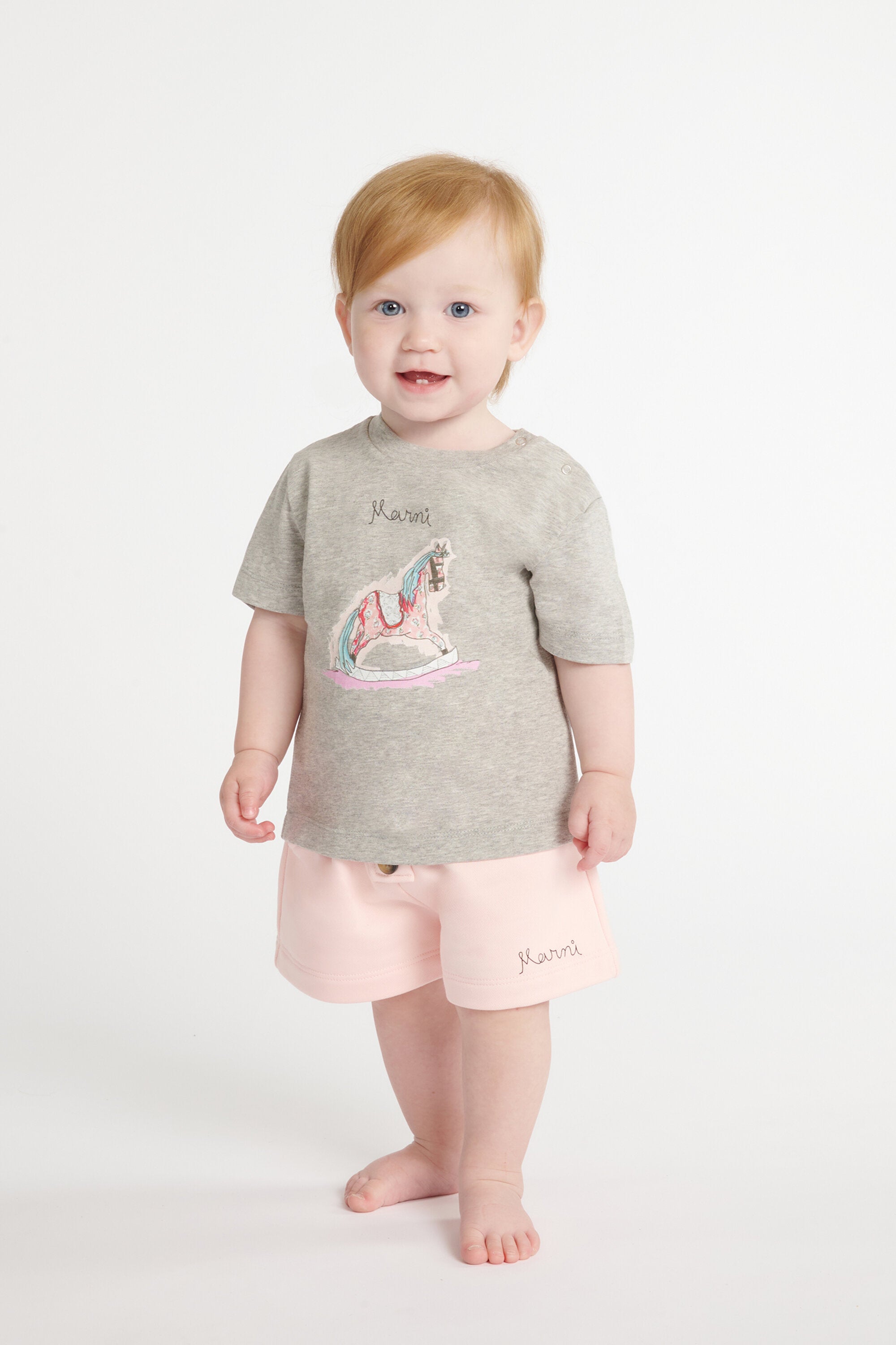 Short en molleton avec logo