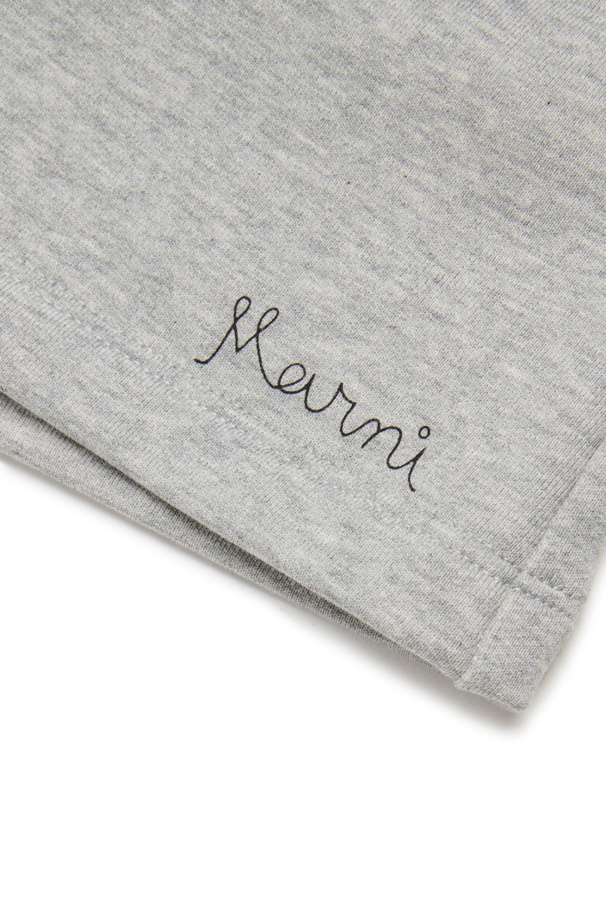 Short en molleton avec logo