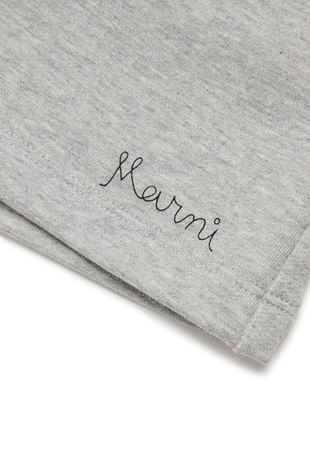 Fleece shorts with logo