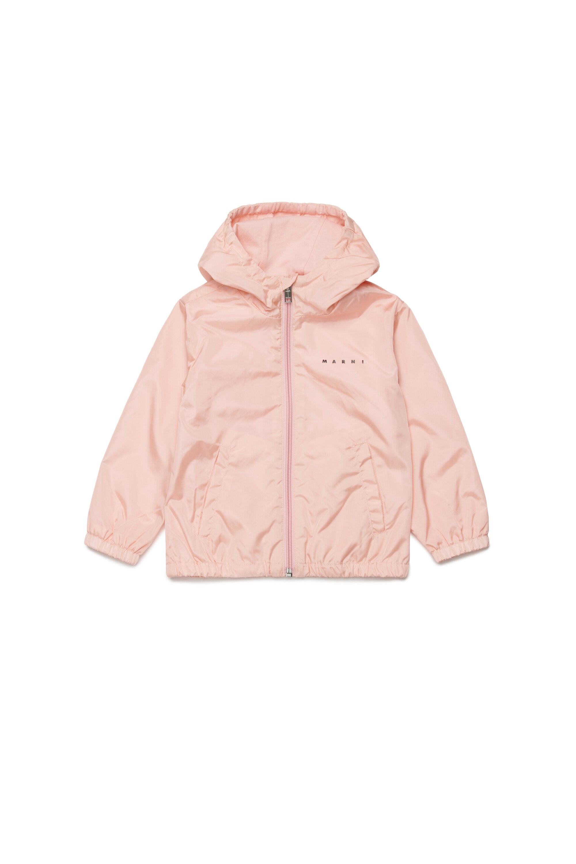 Windjacke mit aufgedrucktem Logo
