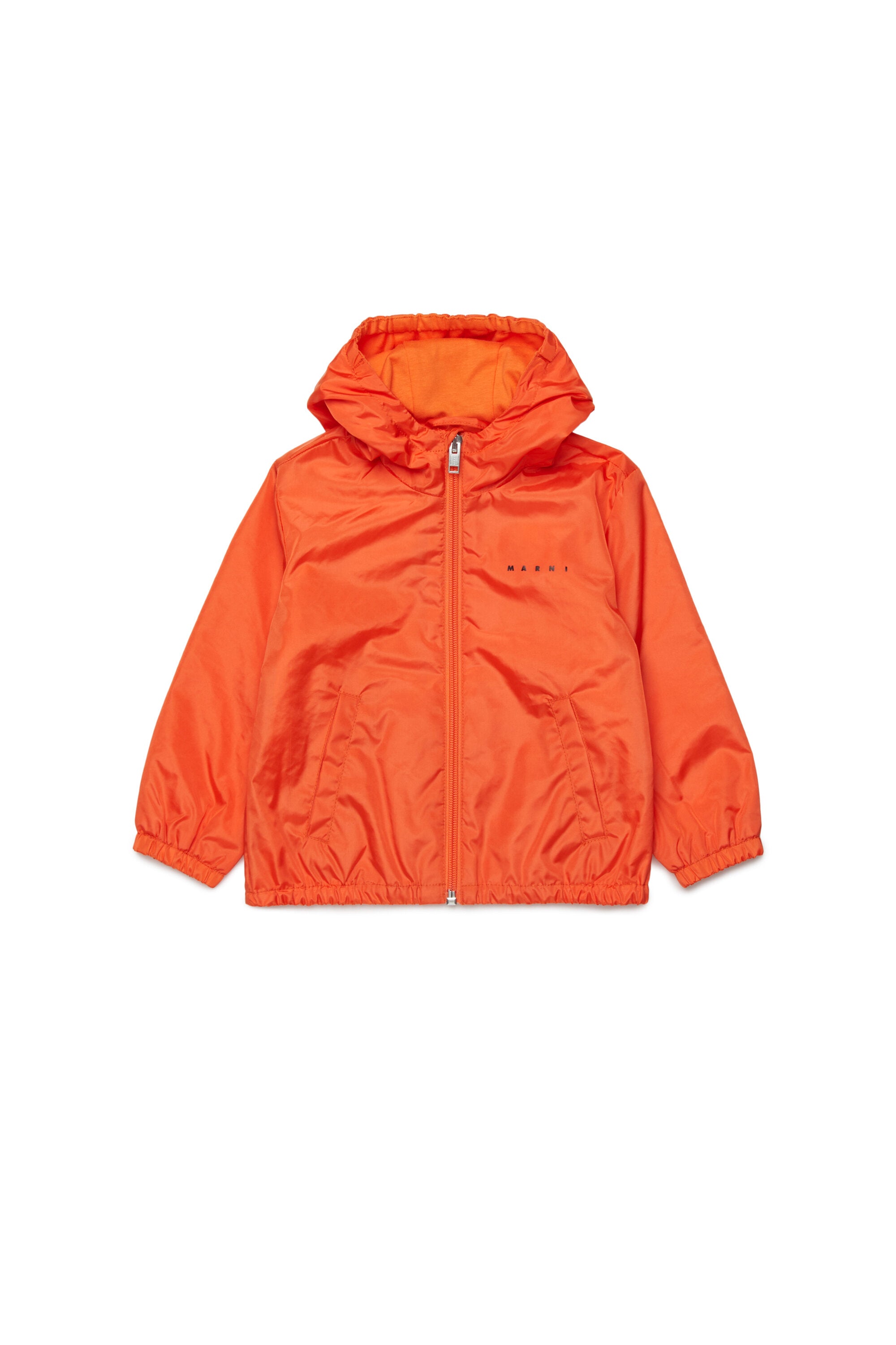 Windjacke mit aufgedrucktem Logo
