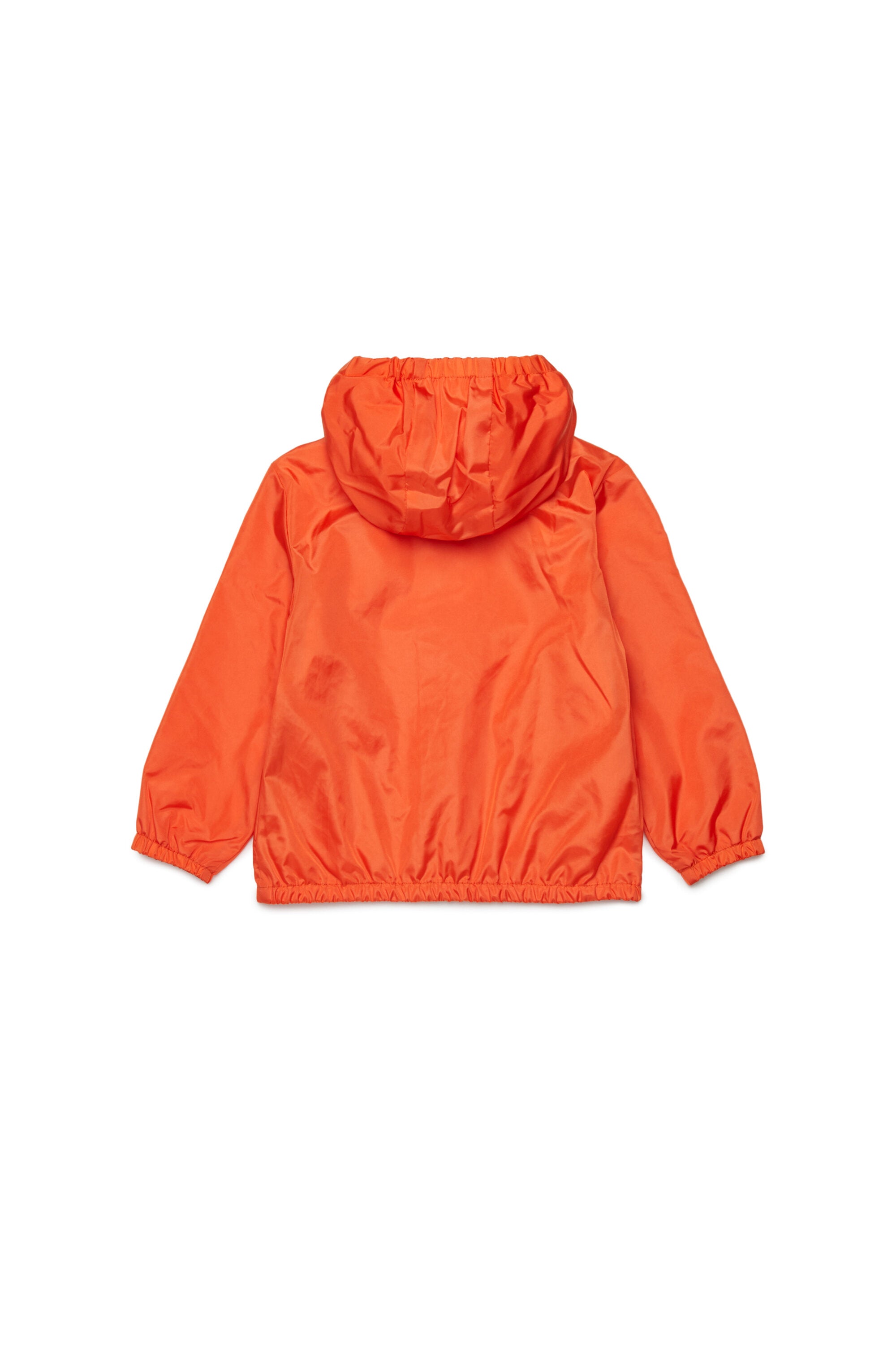 Windbreaker with printed logo