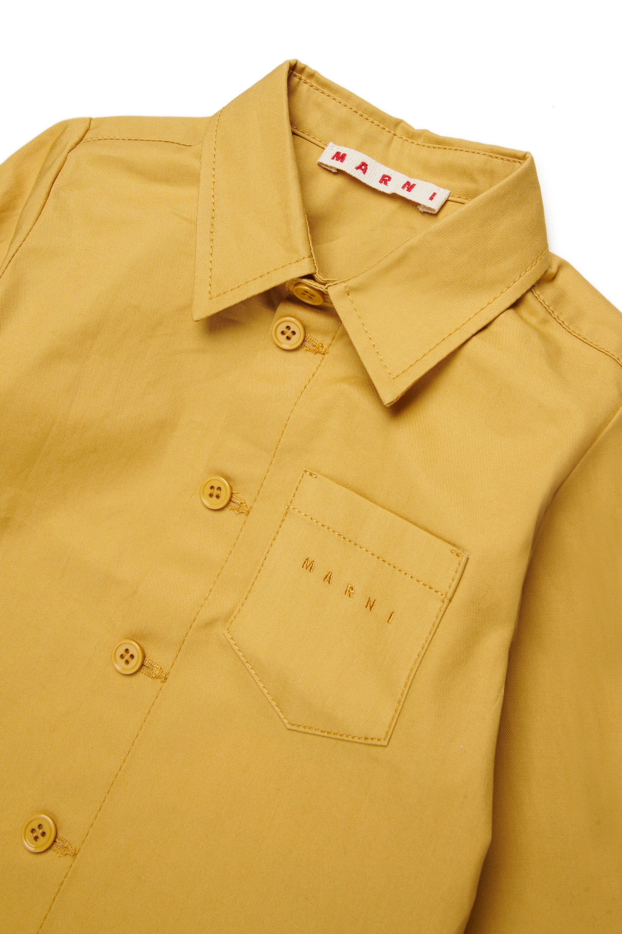 Shirt jacket with chest pocket