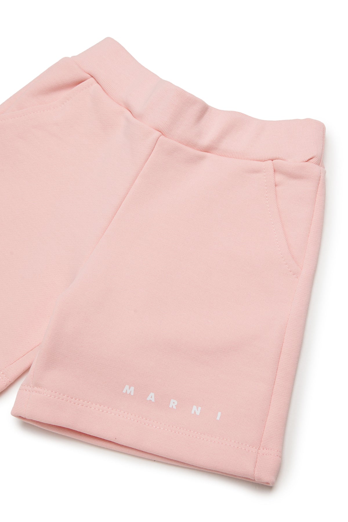 Shorts in felpa con logo