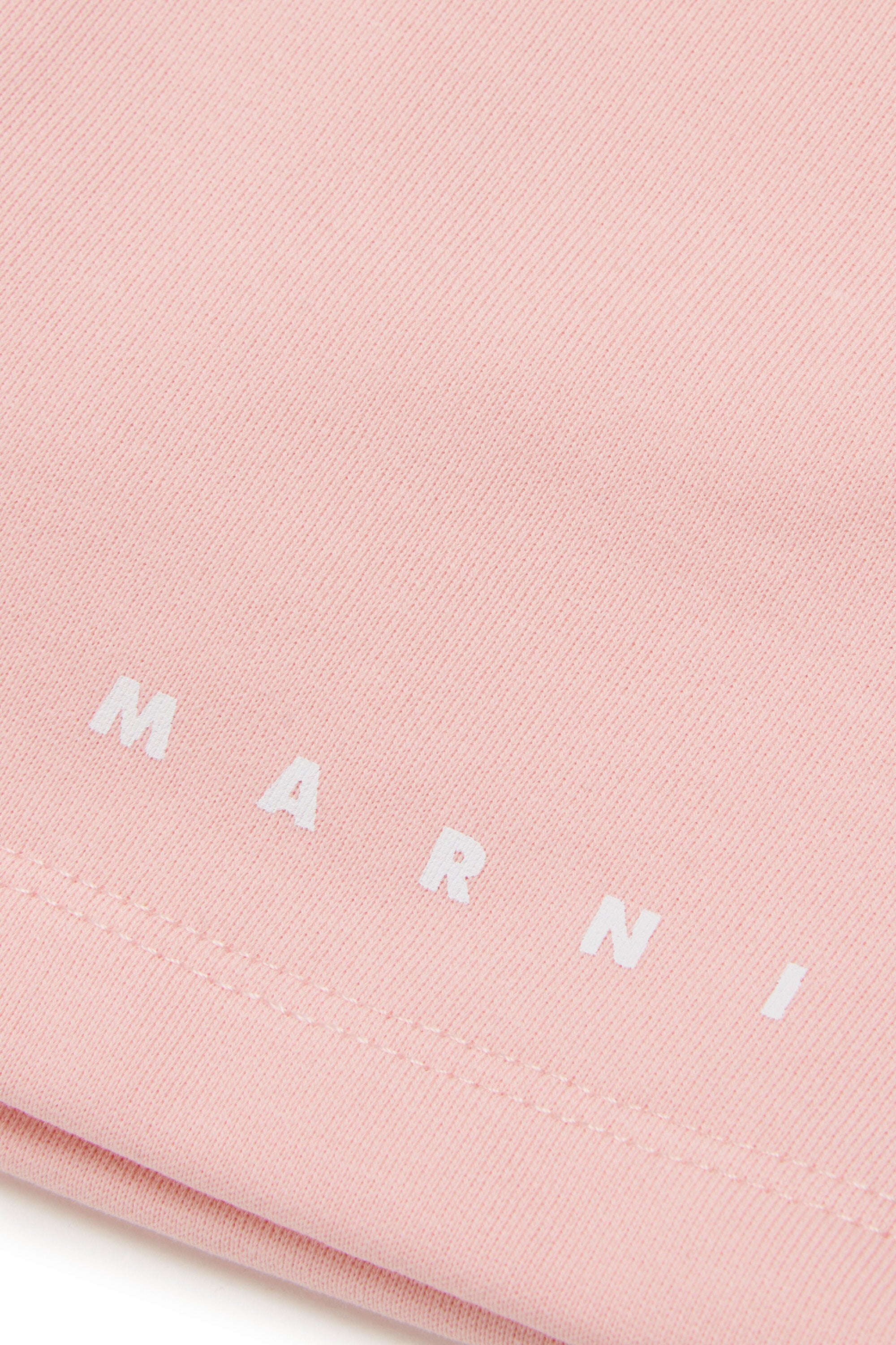 Shorts in felpa con logo