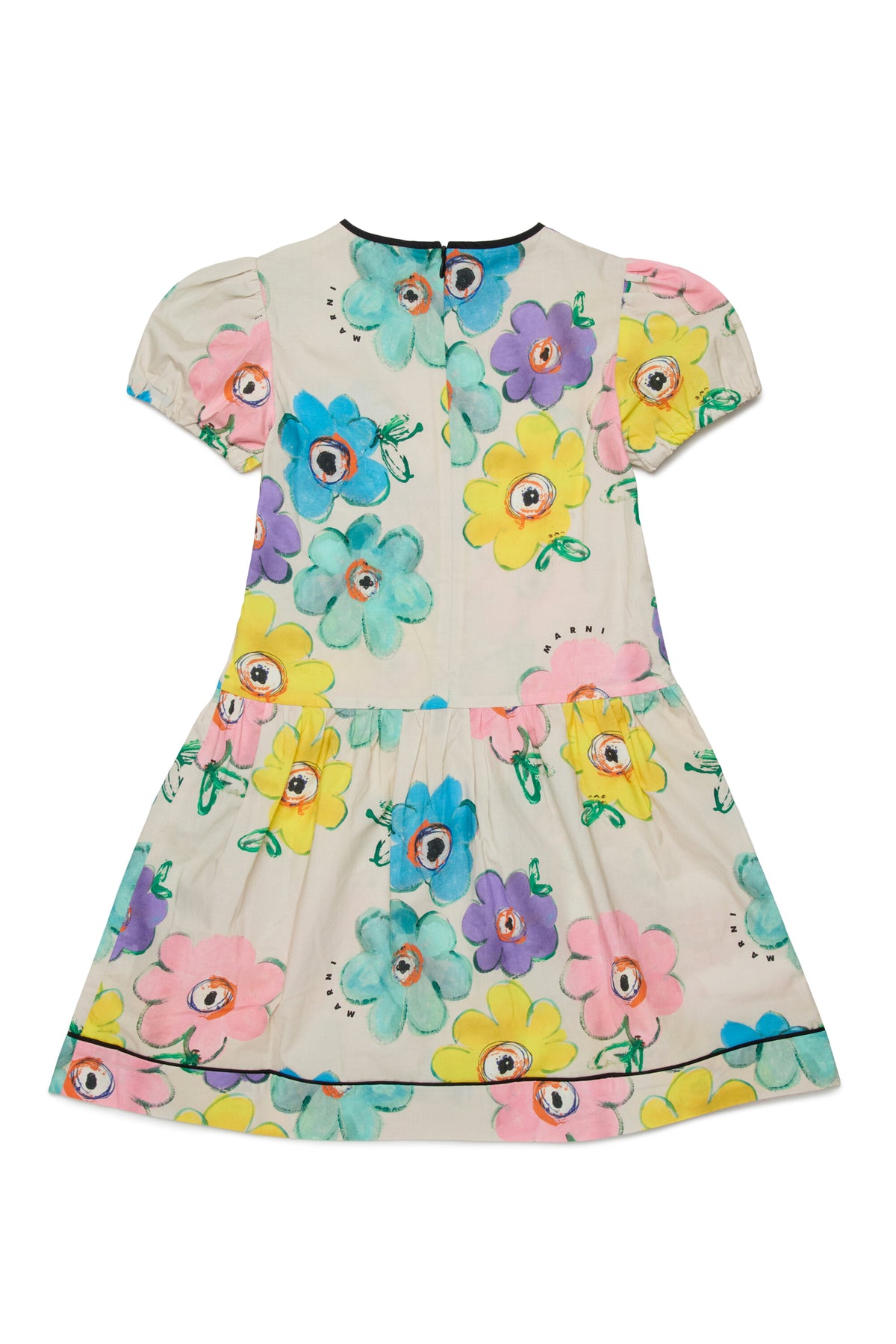 Robe à imprimé fleuri coloré
