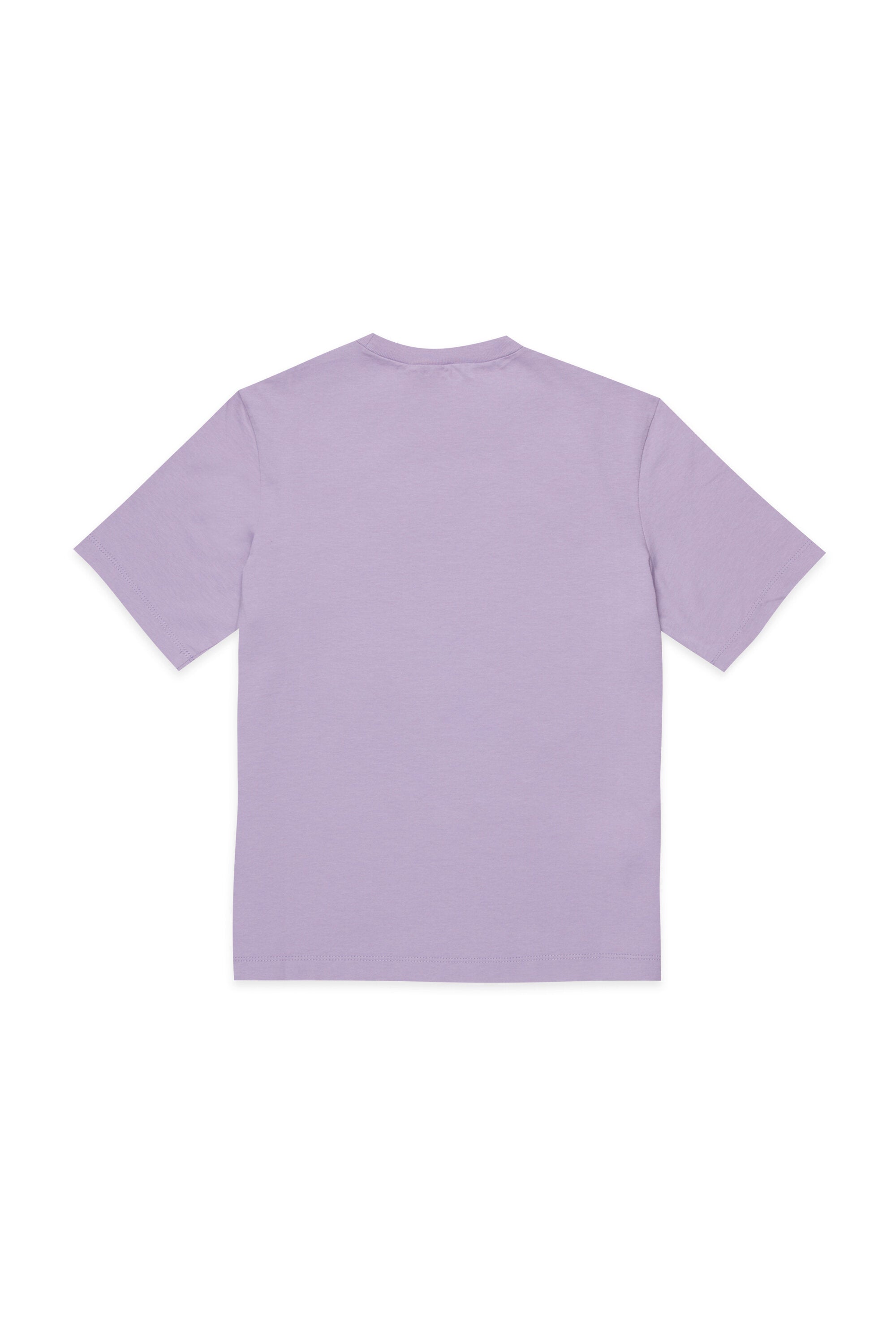 Camiseta con flor aplicada y logo