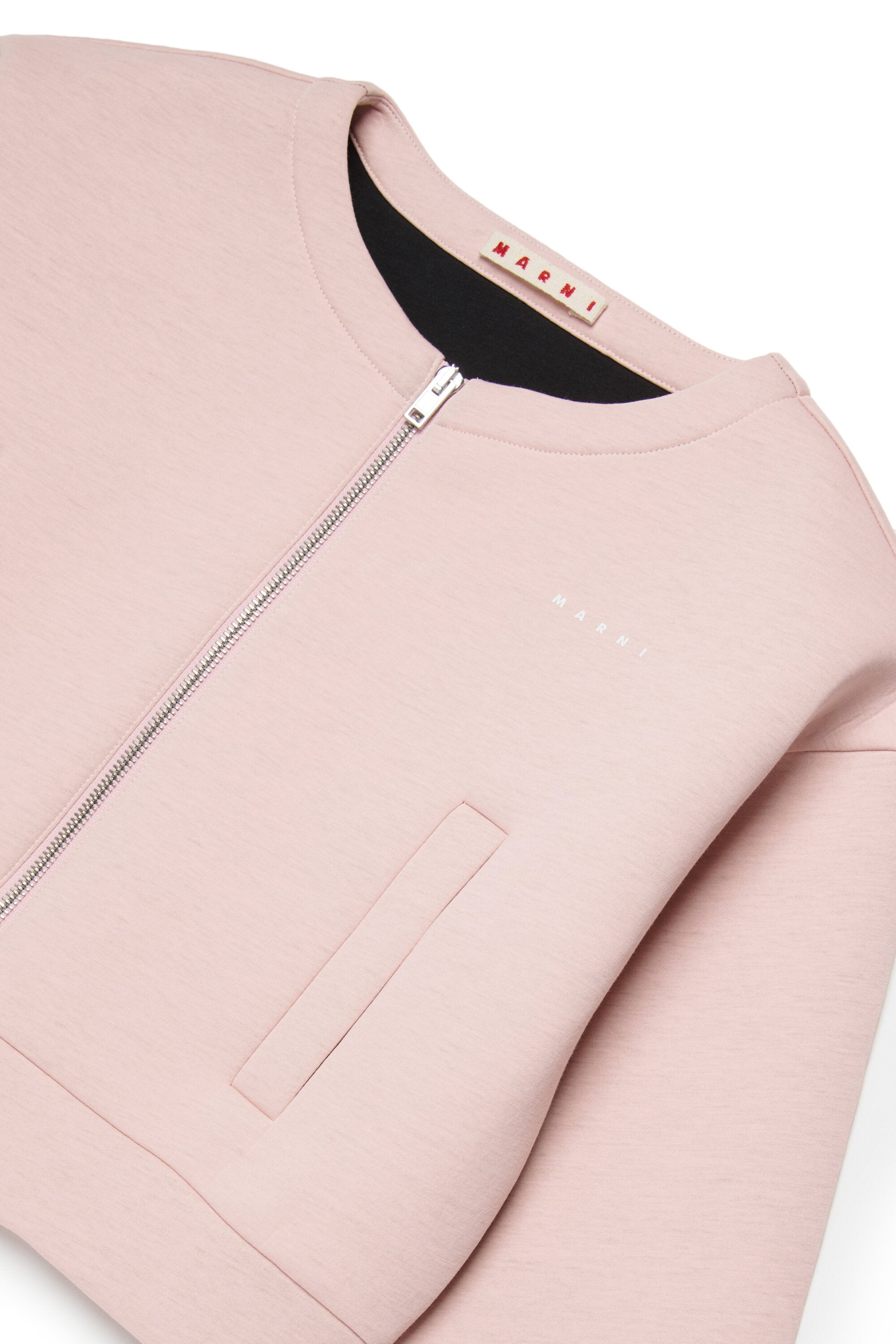 Veste courte avec logo imprimé