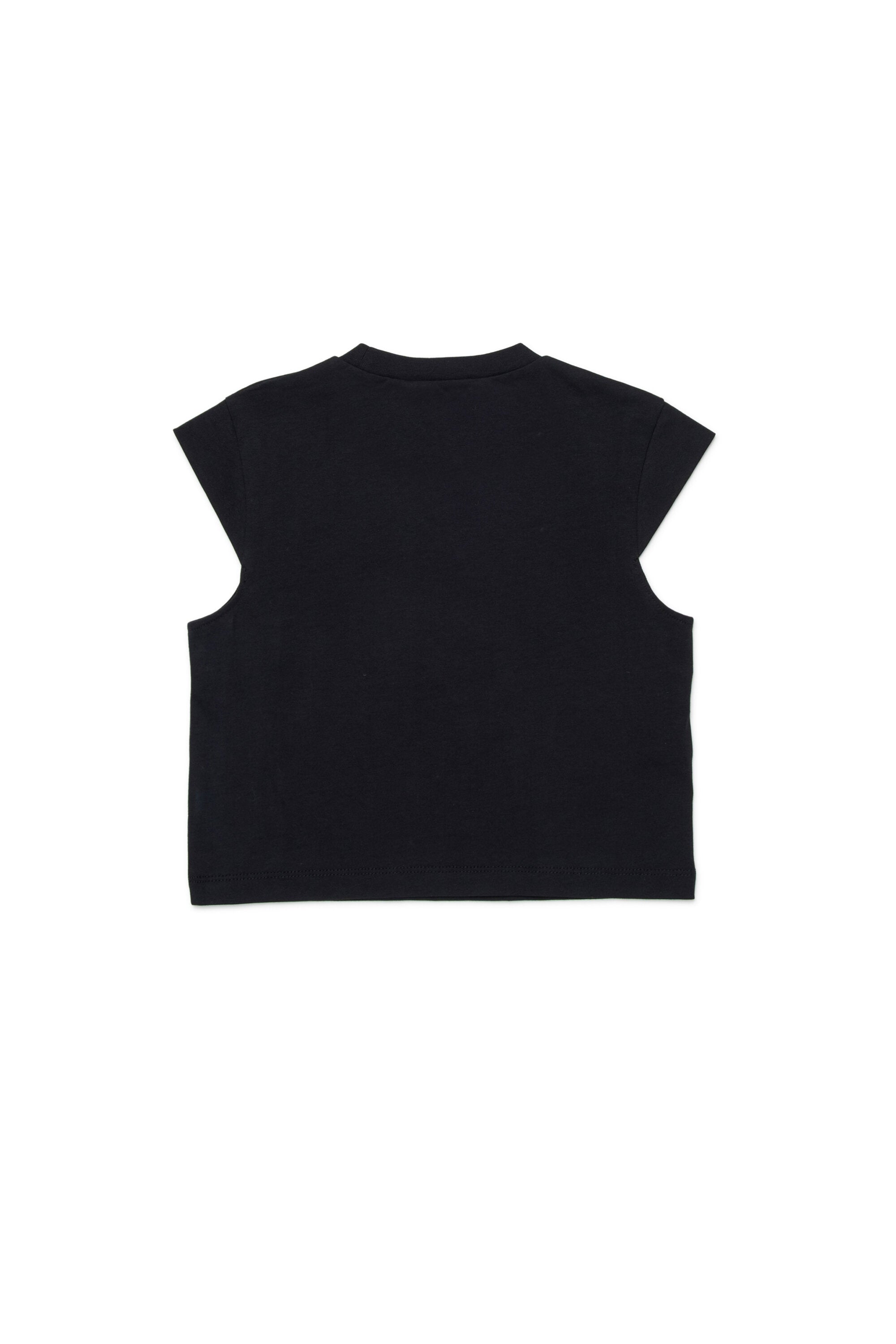 T-shirt con logo sul petto
