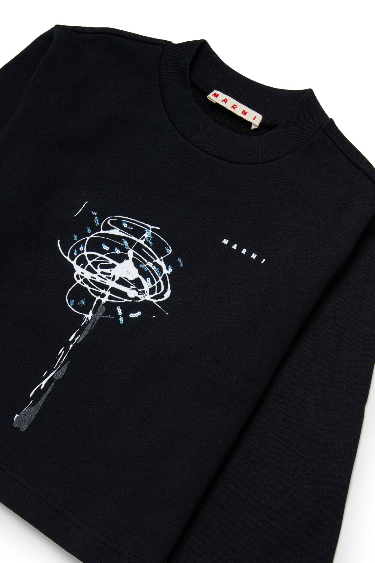 Sweat-shirt à col rond avec logo