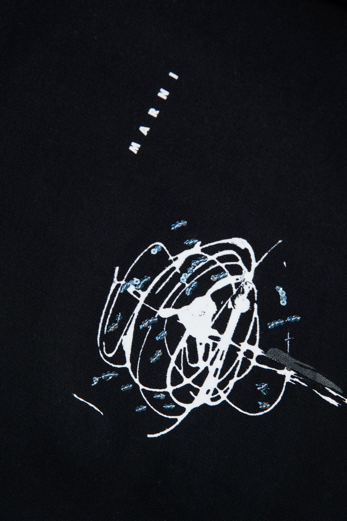 Sweat-shirt à col rond avec logo