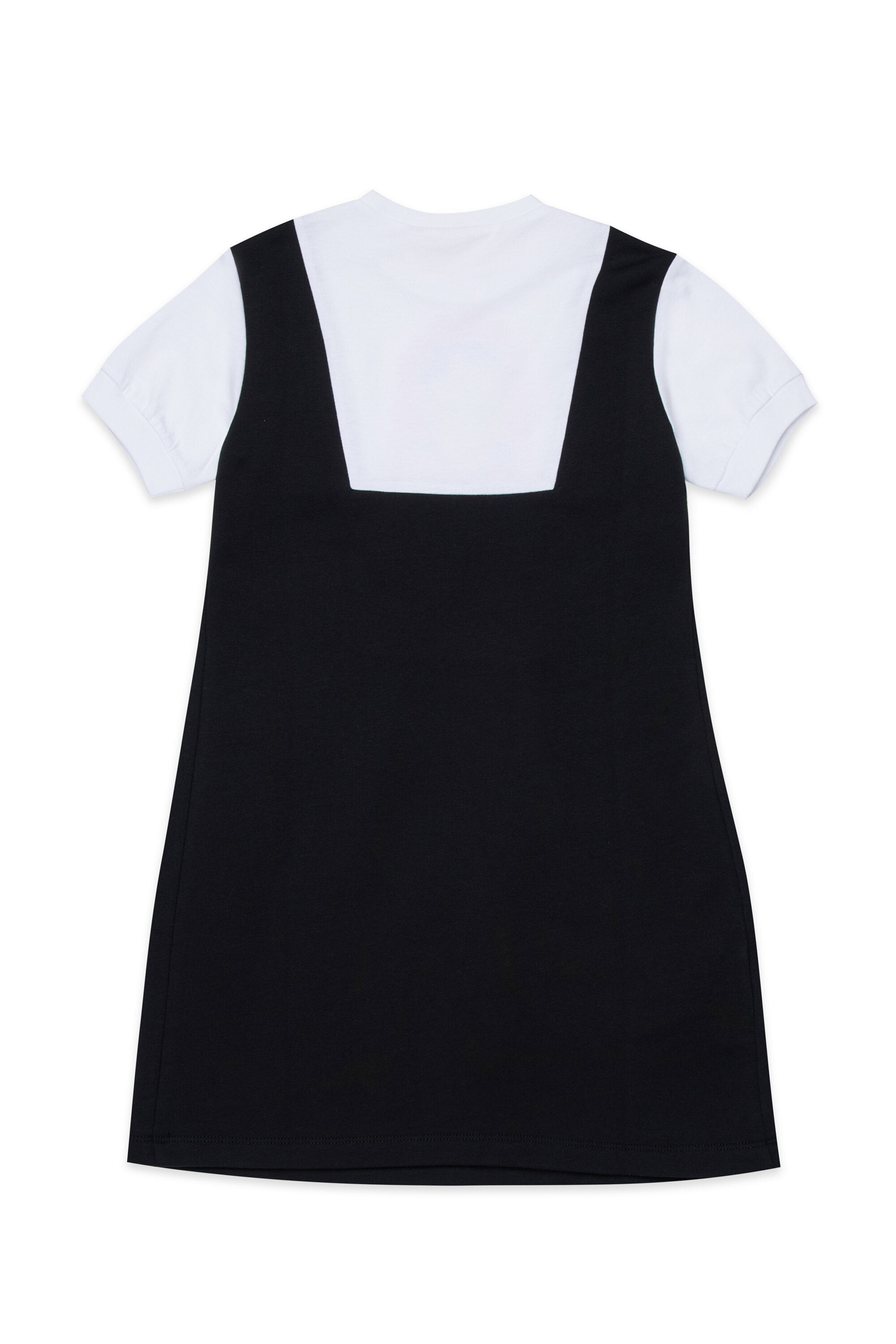 Robe courte à imprimé graphique