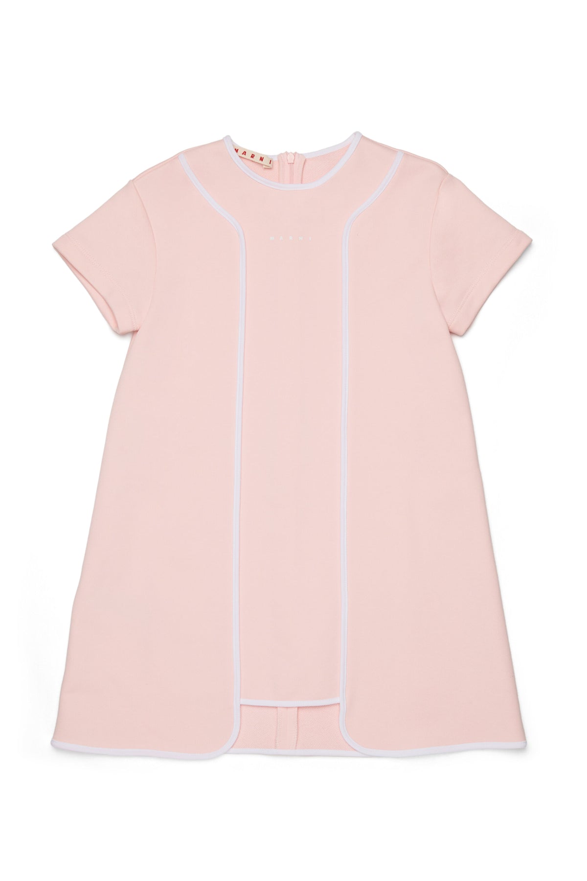 Robe à manches courtes et ligne droite