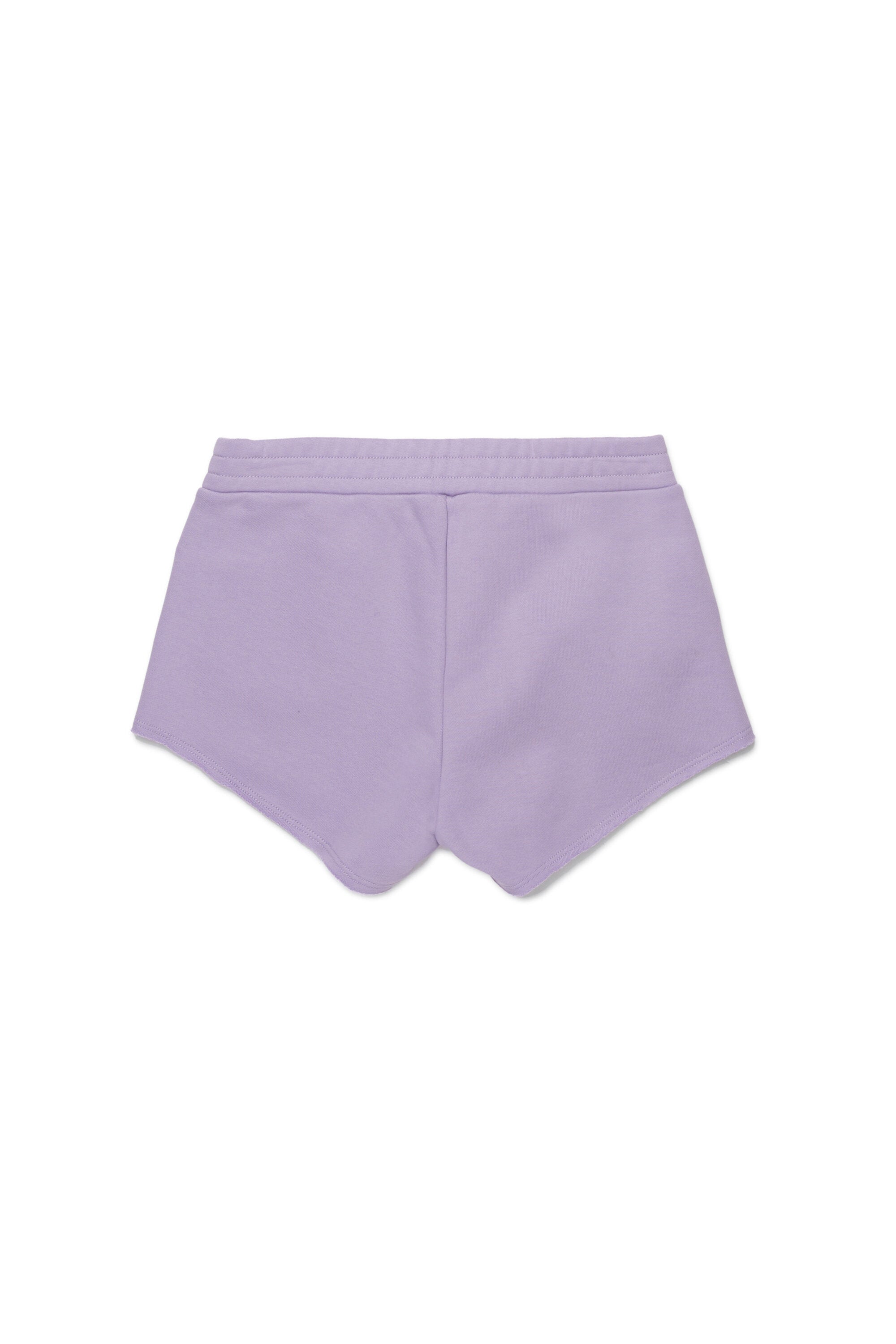 Fleece shorts with logo