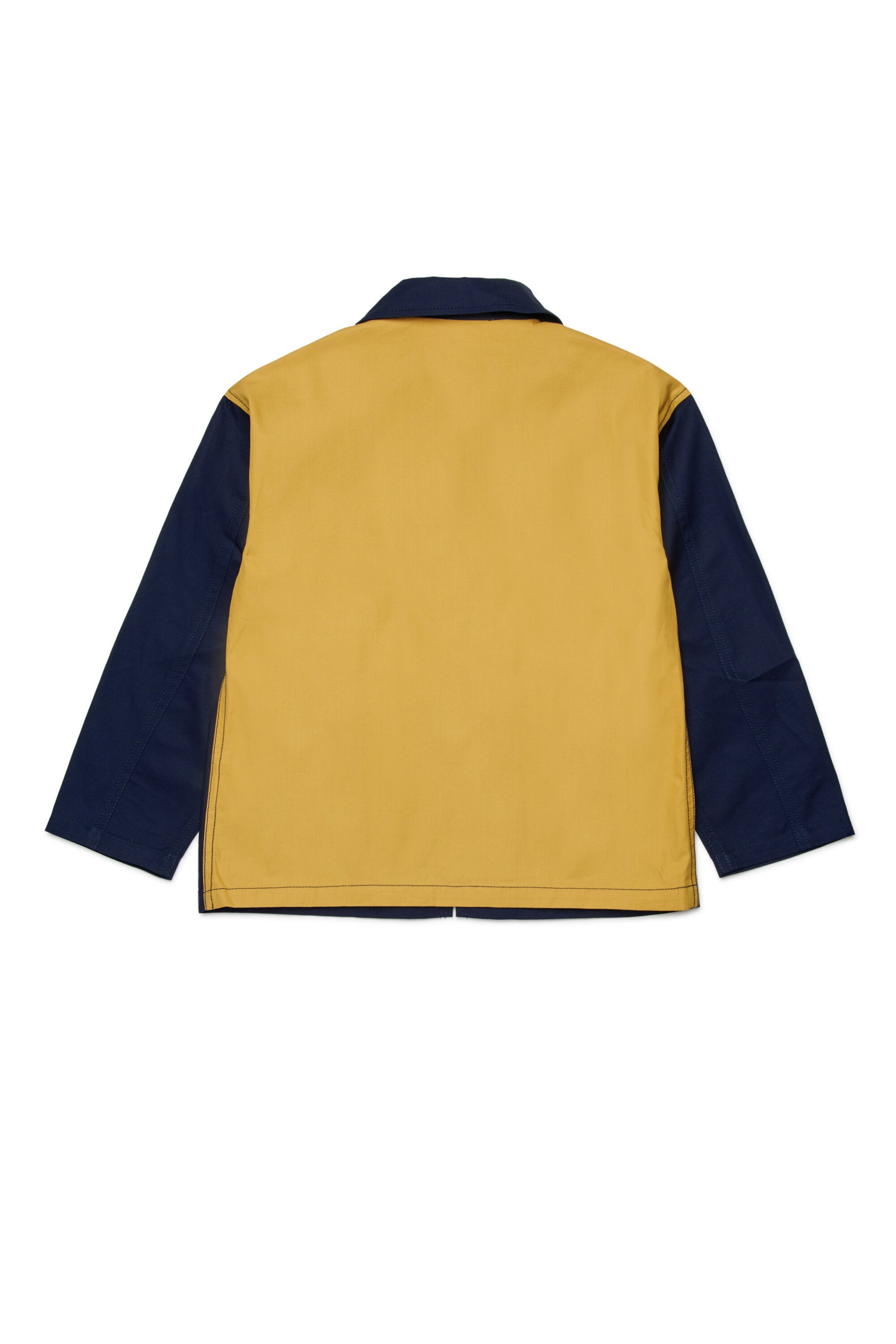 Jacket with printed logo