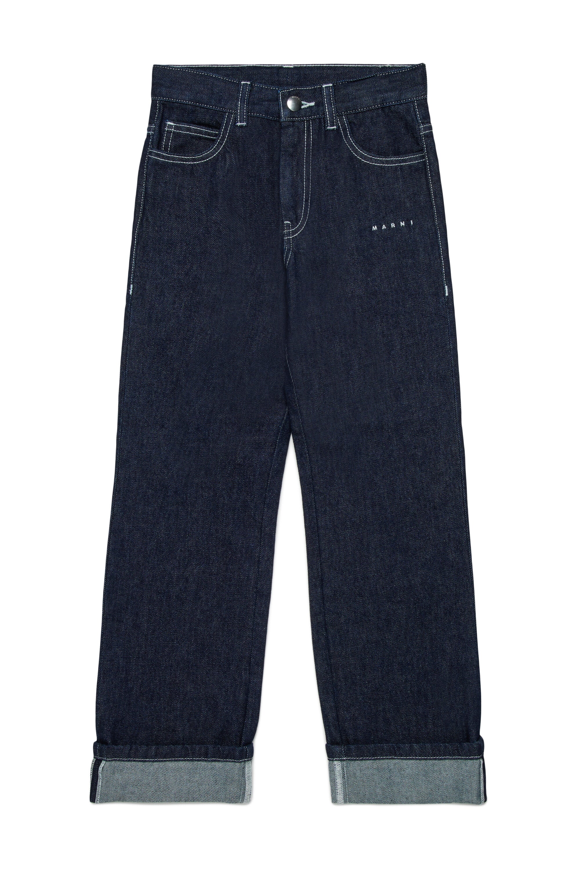 Jeans slim fit blu scuro