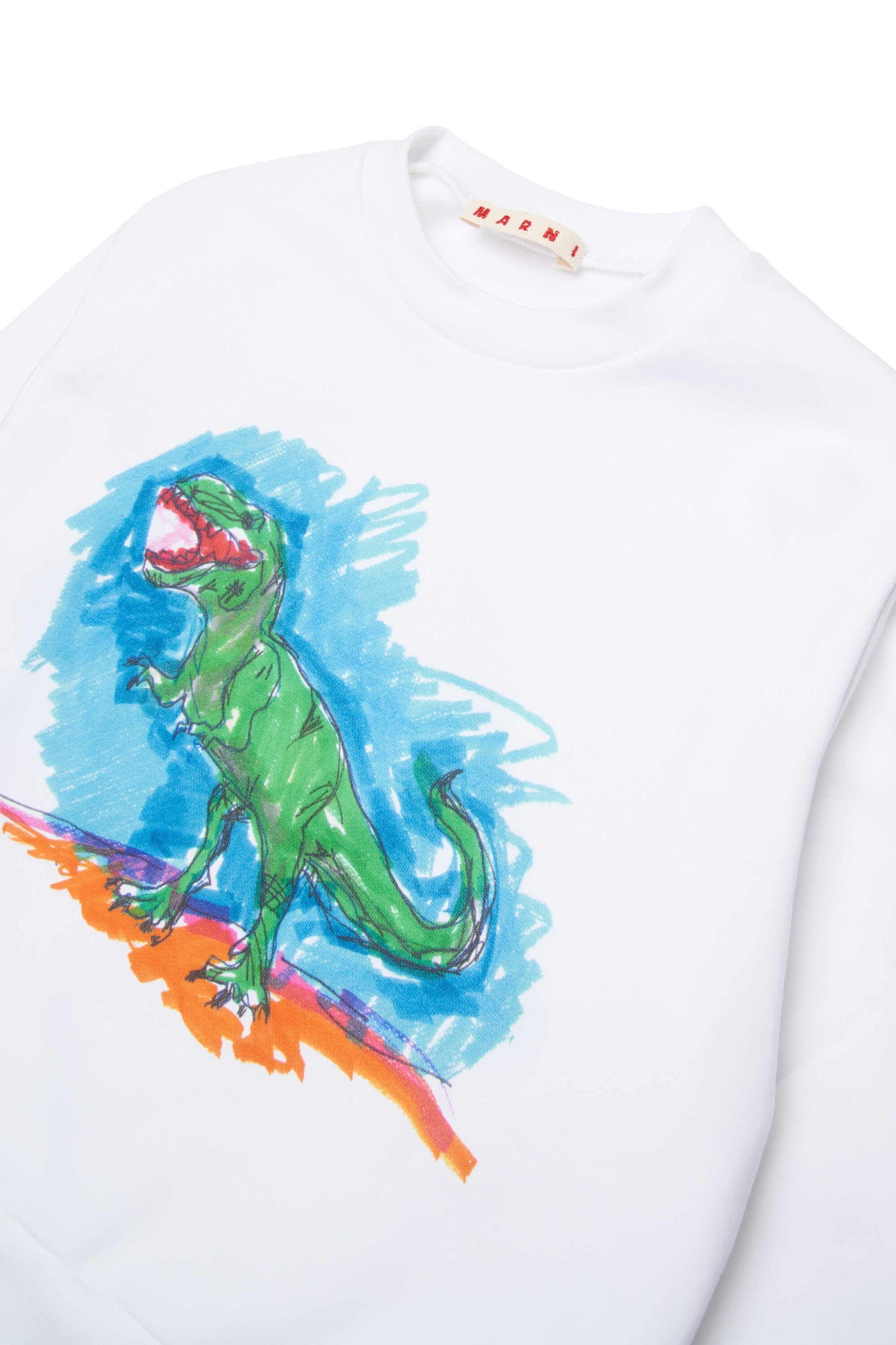 Sweatshirt à col rond avec logo à thème Jurassic World