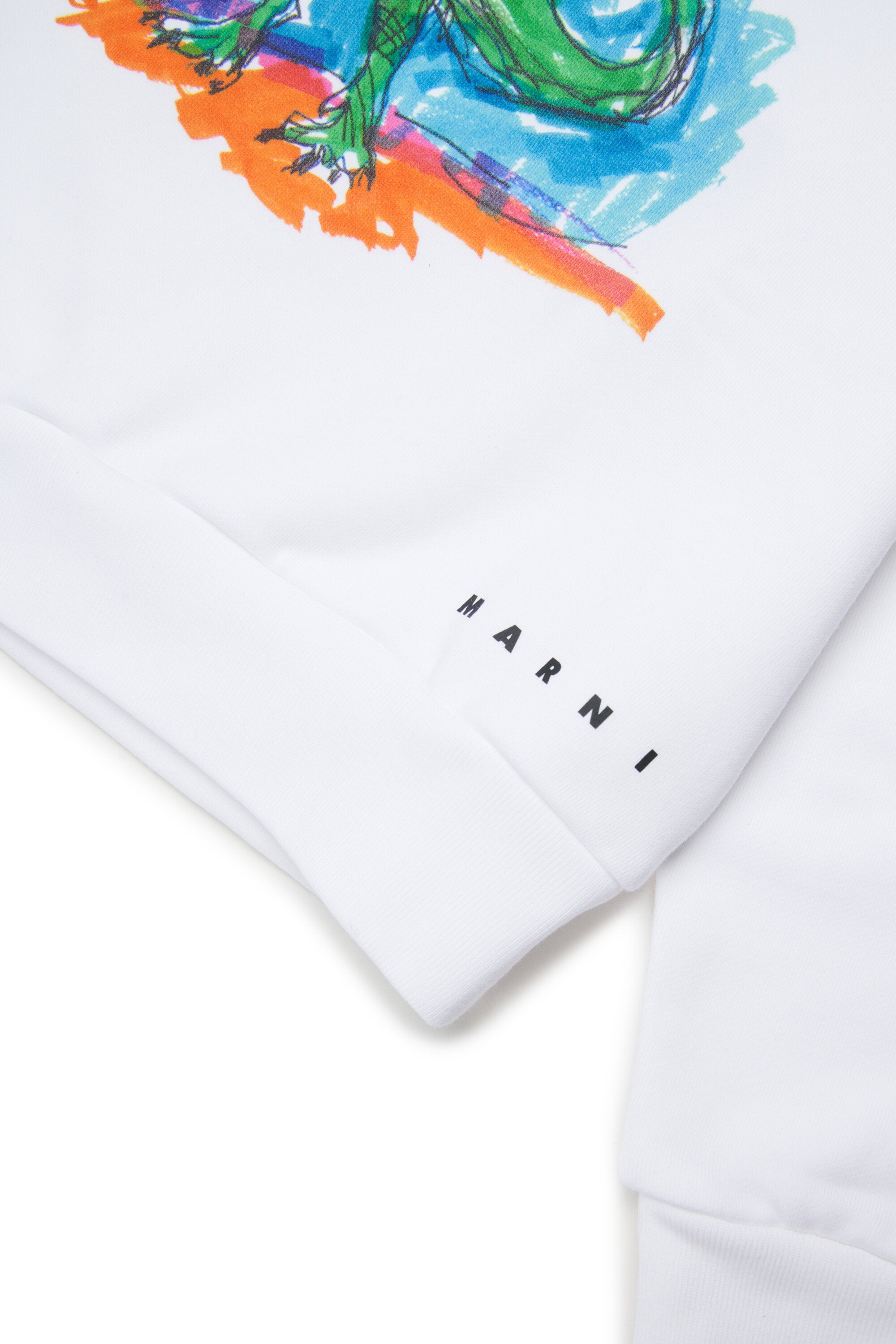 Sweatshirt à col rond avec logo à thème Jurassic World