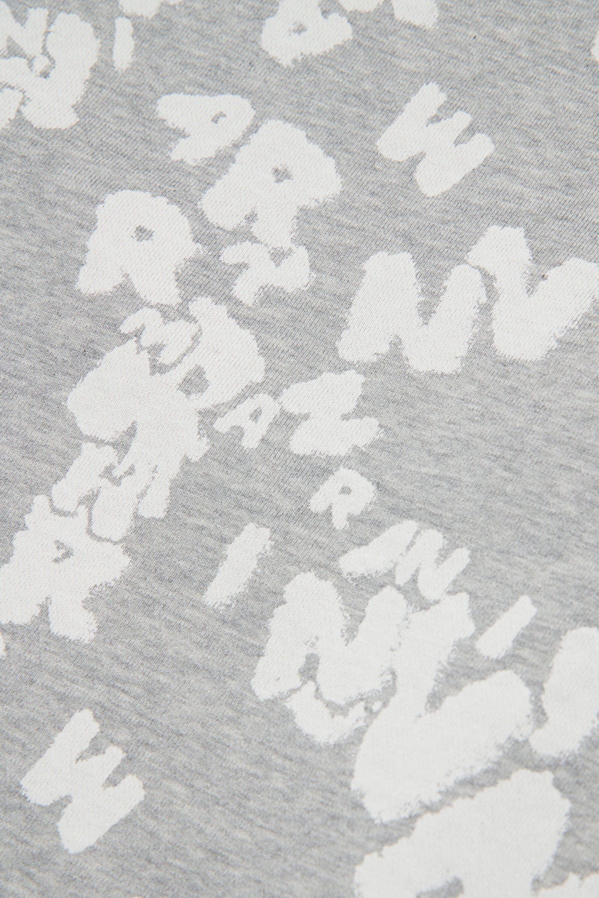Rundhalssweatshirt mit Allover-Logo