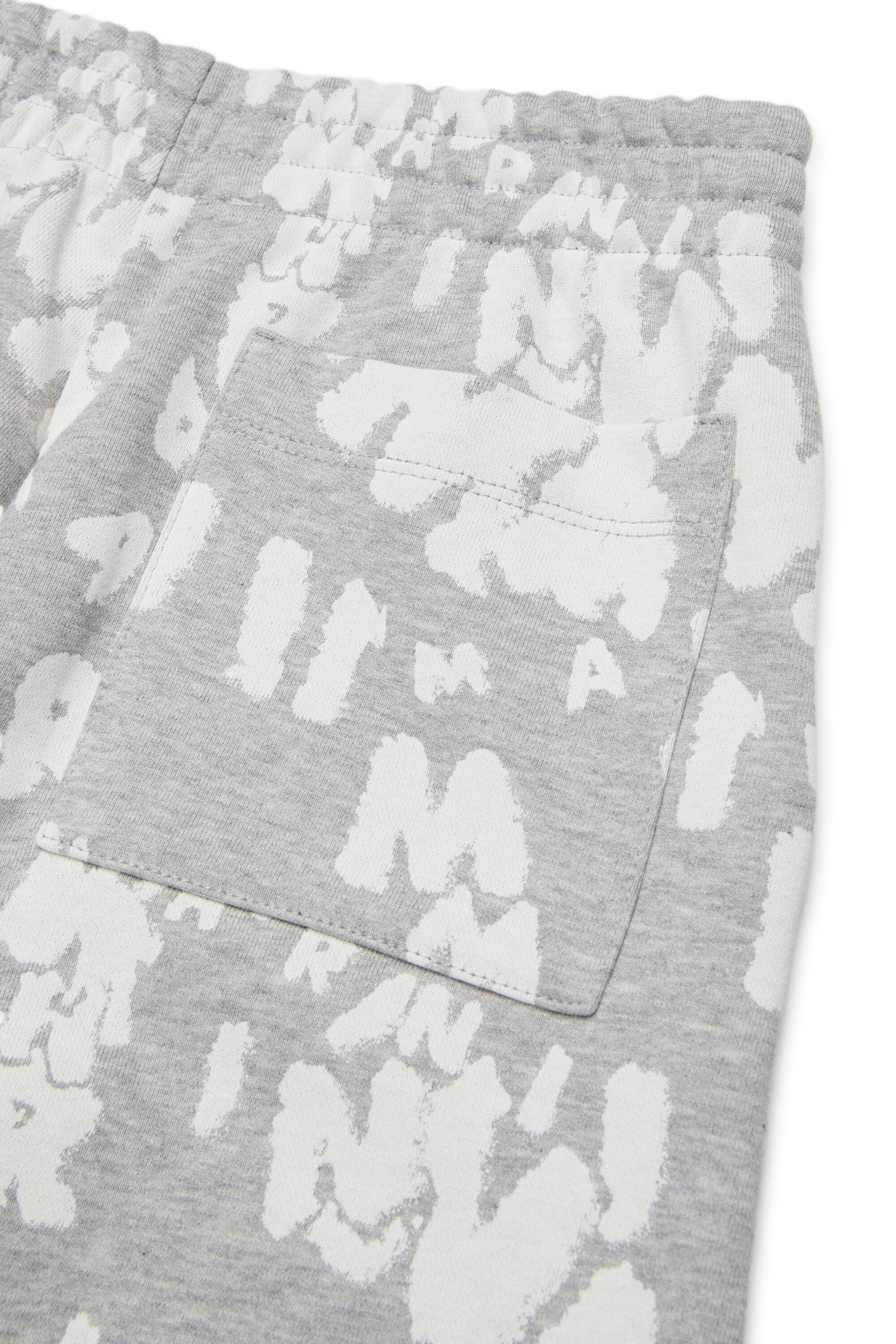 Pantaloni in felpa con logo allover