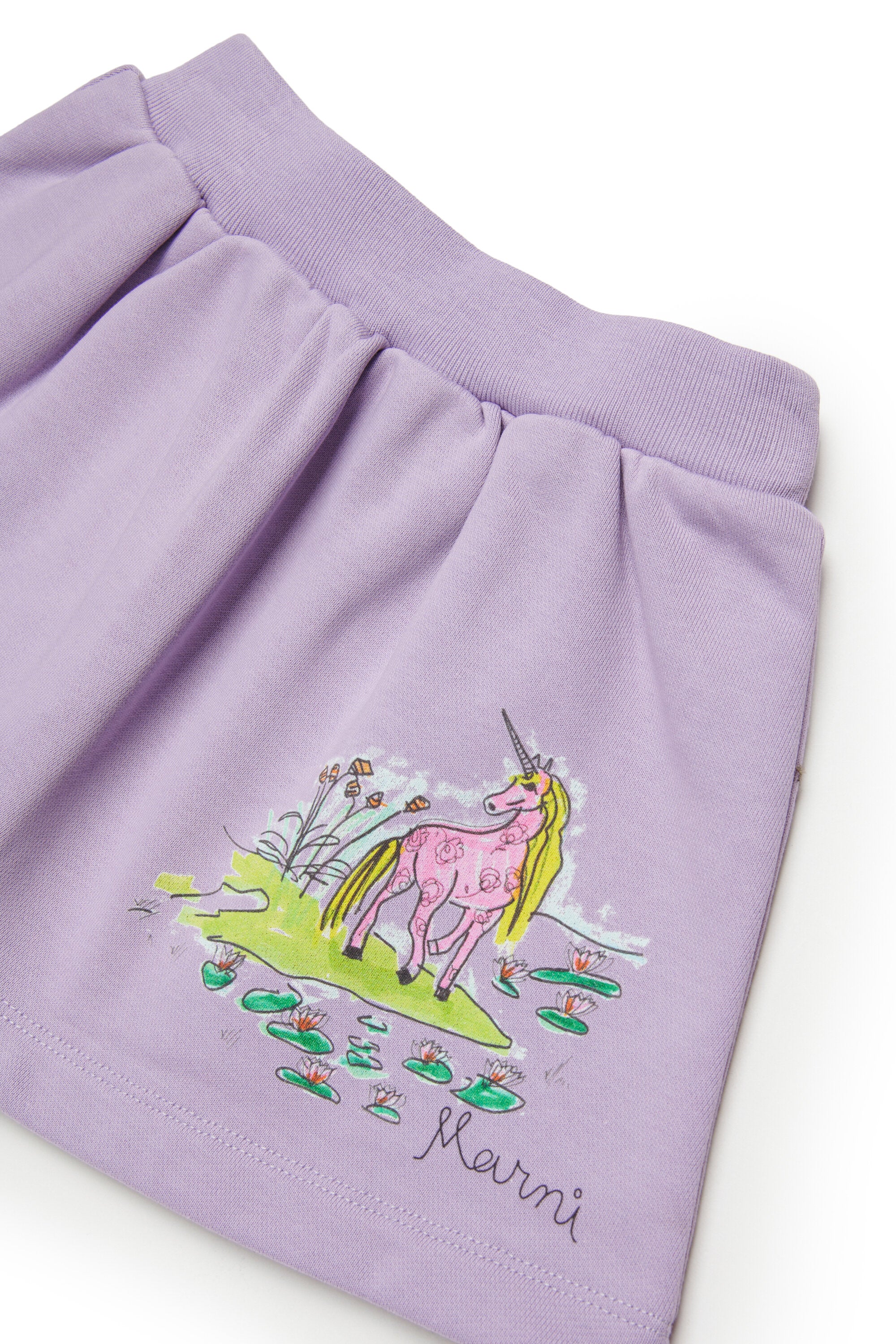 Unicorn print skirt