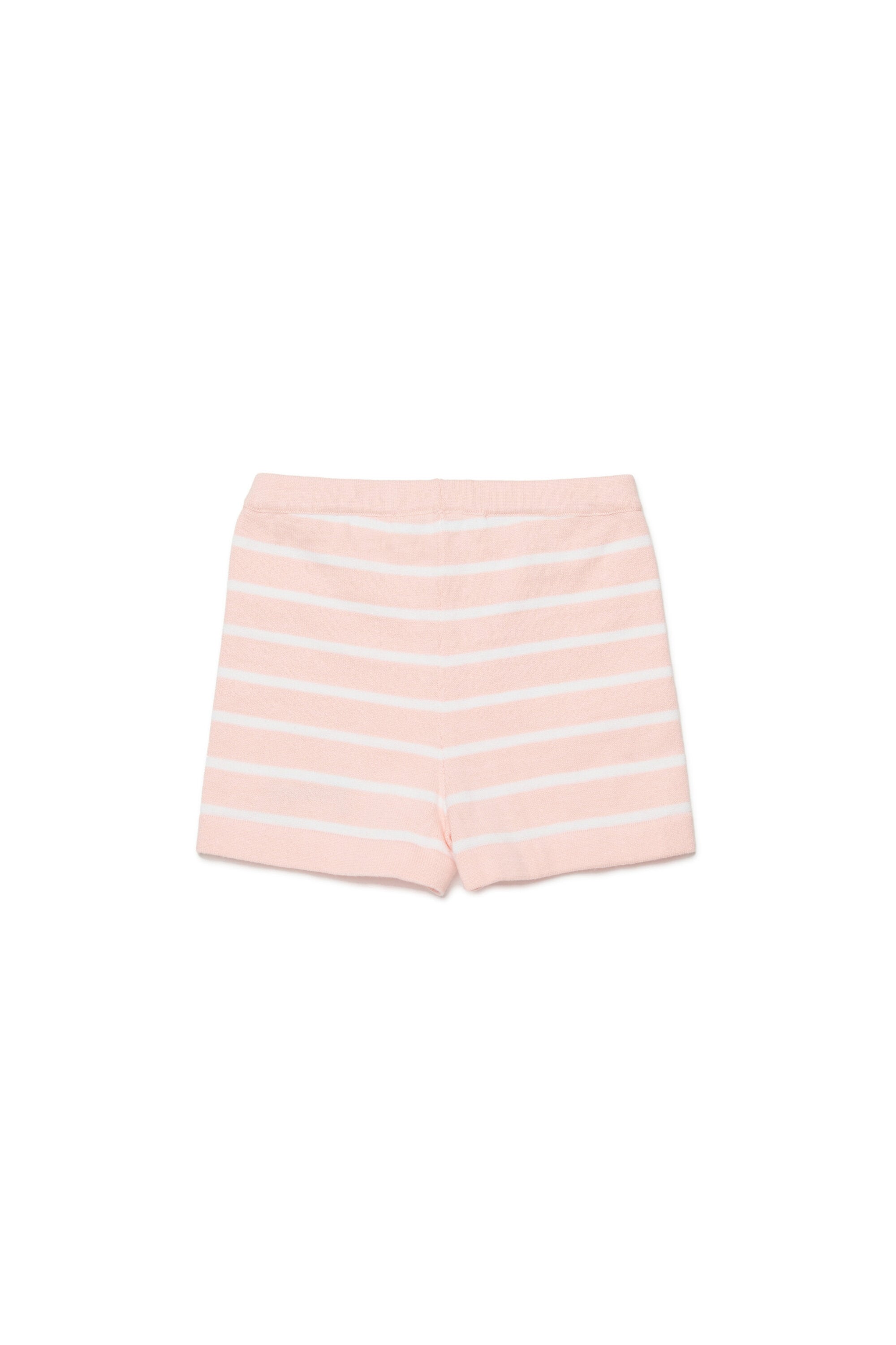 Short en maille avec logo