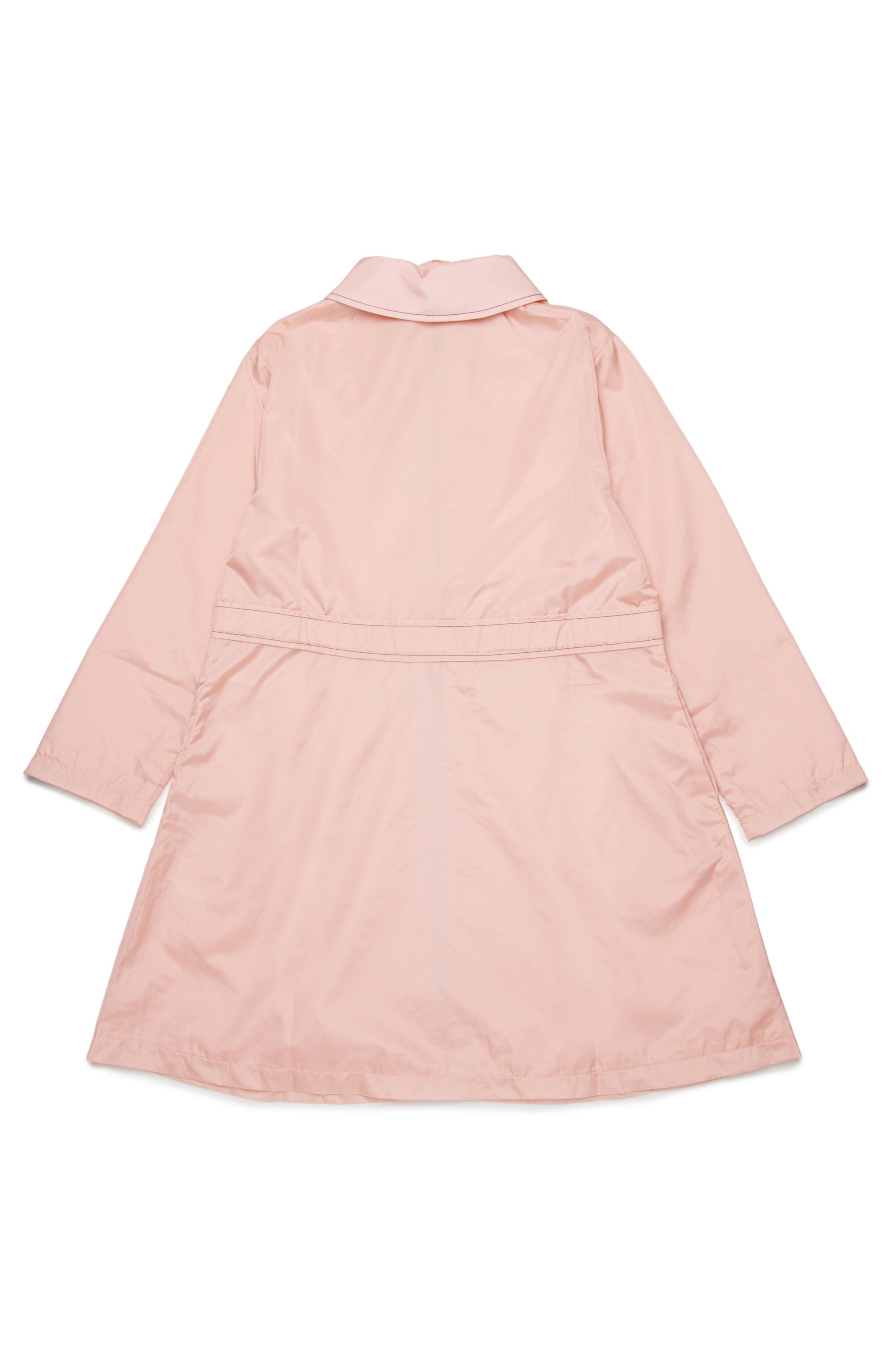 Lange Jacke mit aufgedrucktem Logo