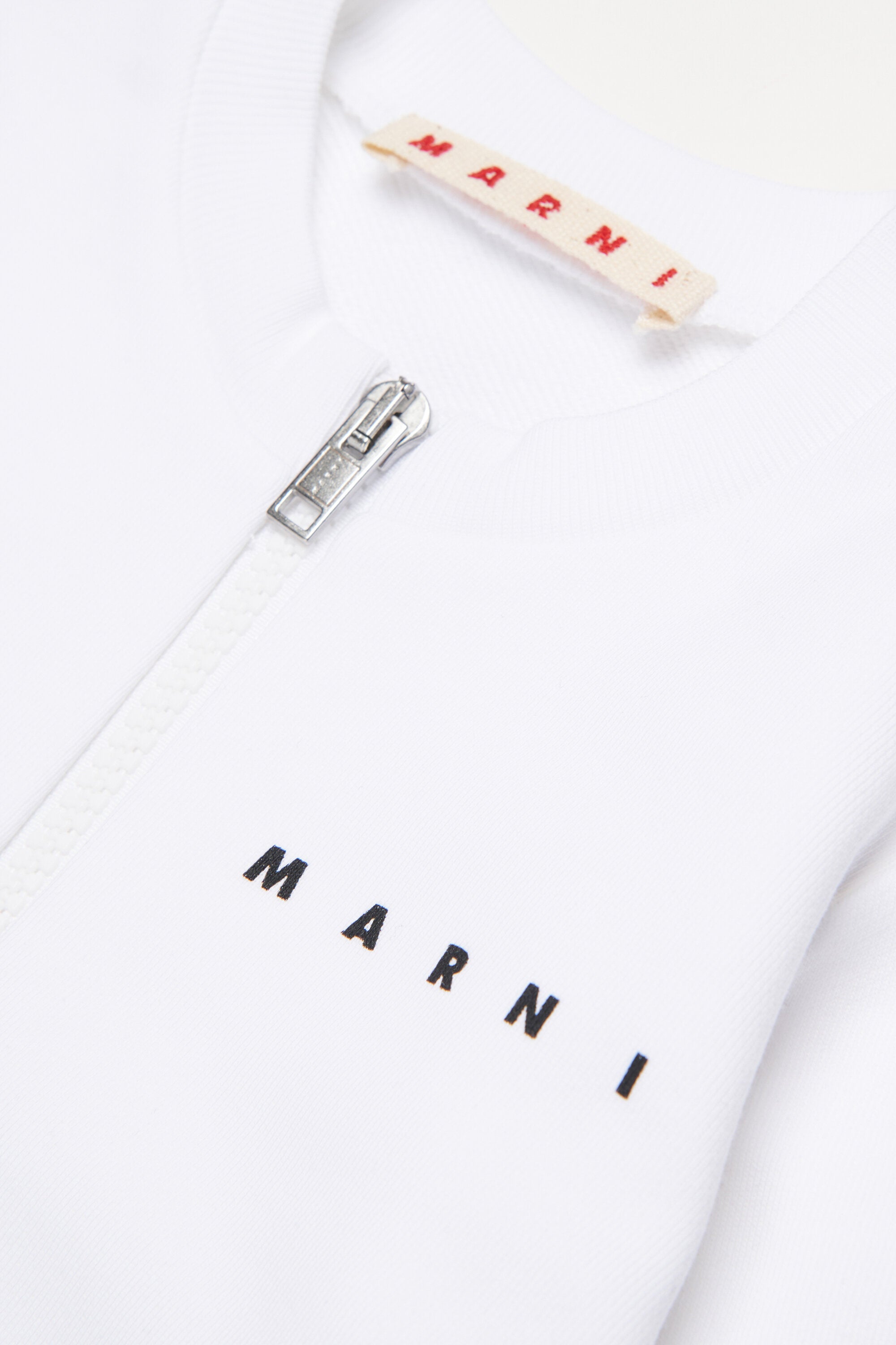 Sweat à fermeture zippée complète avec logo