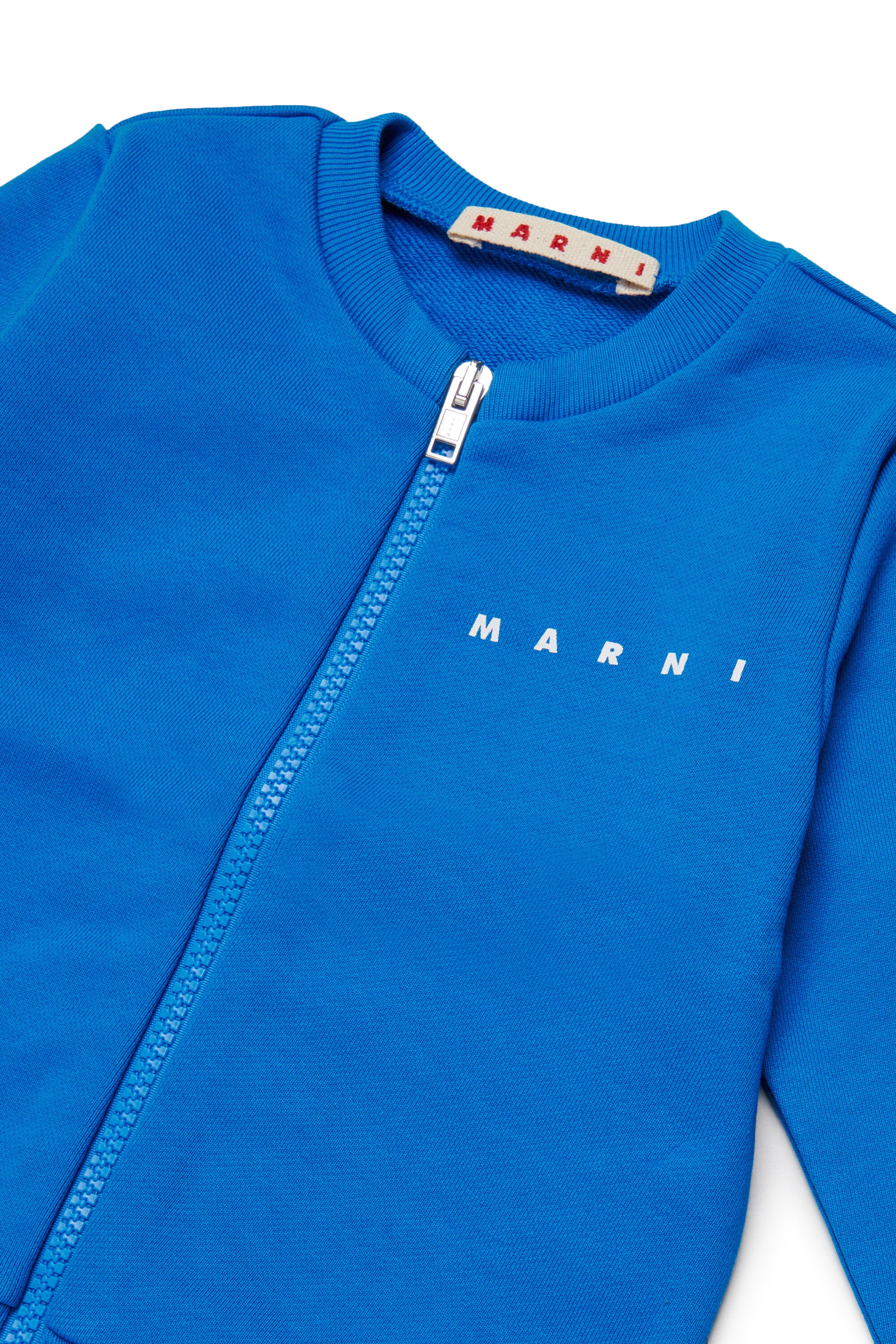 Full-zip sweatshirt with logo