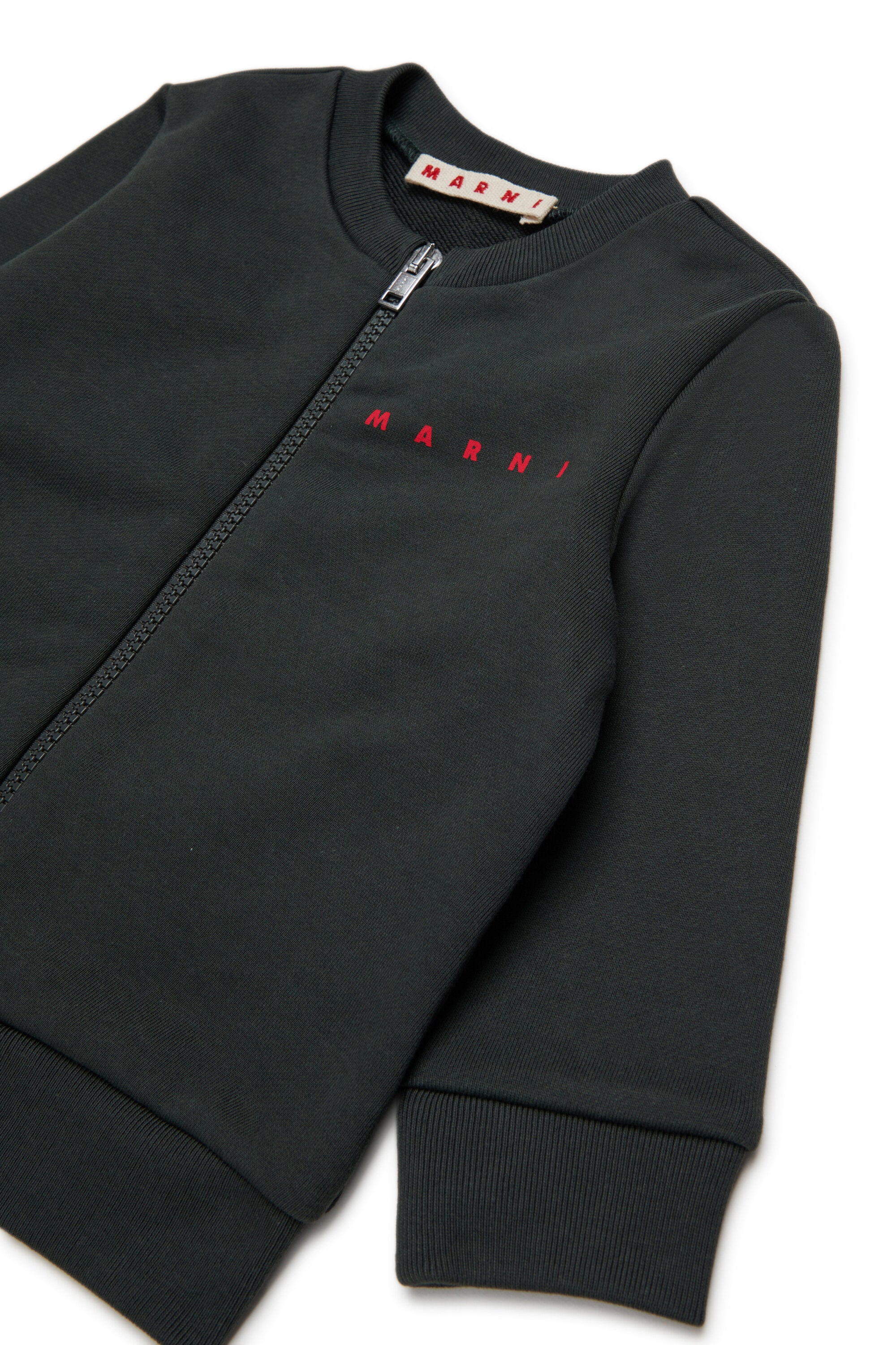 Full-Zip-Sweatshirt mit Logo