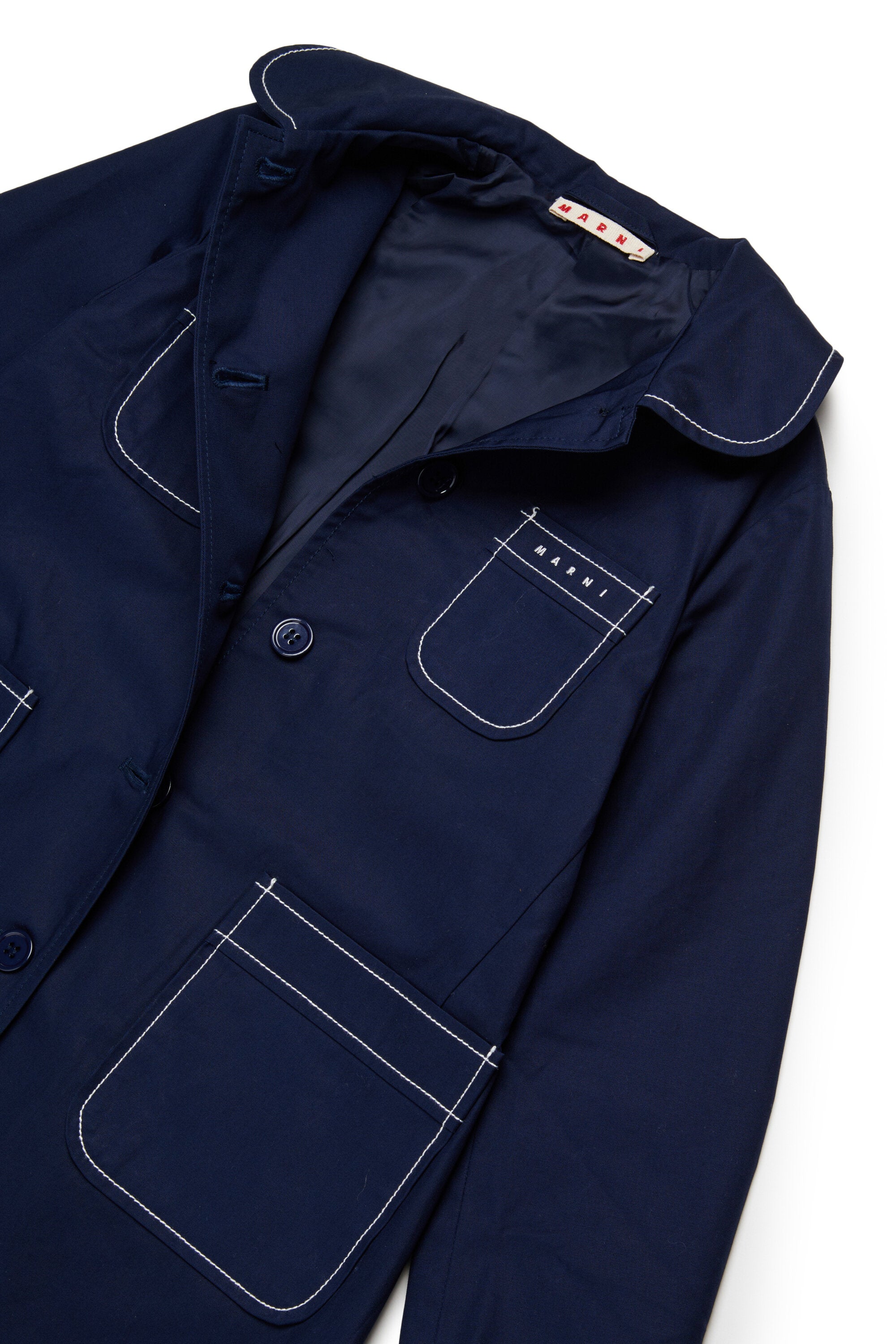 Chaqueta con logo estampado