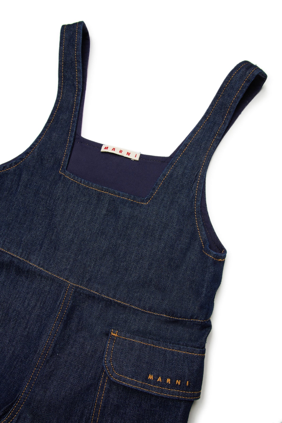 Kurzer Overall mit Logo