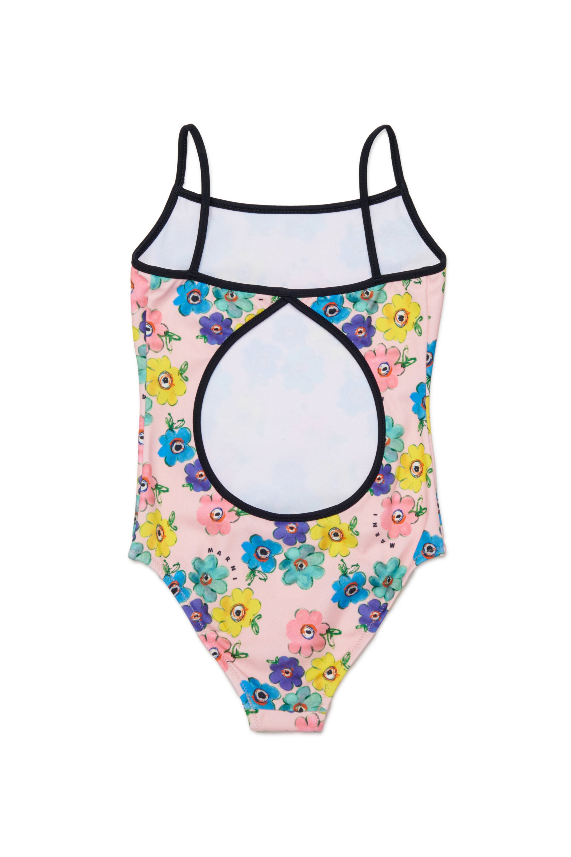 Maillot une pièce à fleurs