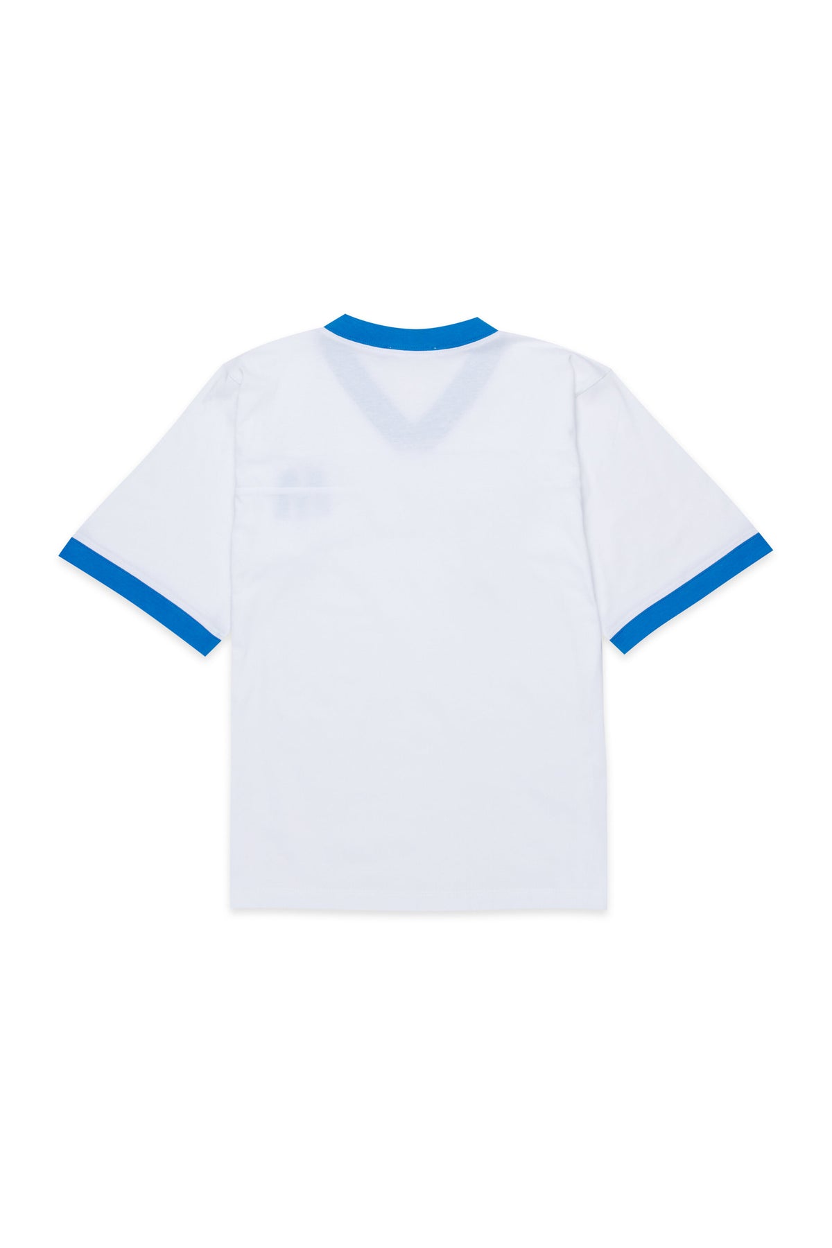V-Ausschnitt T-Shirt mit Logo