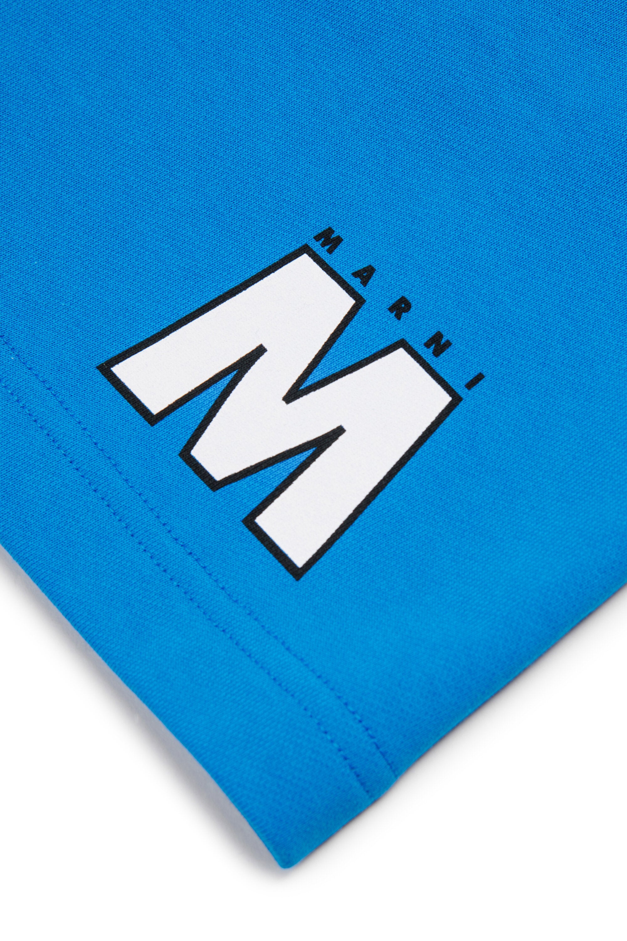 Shorts in felpa con logo