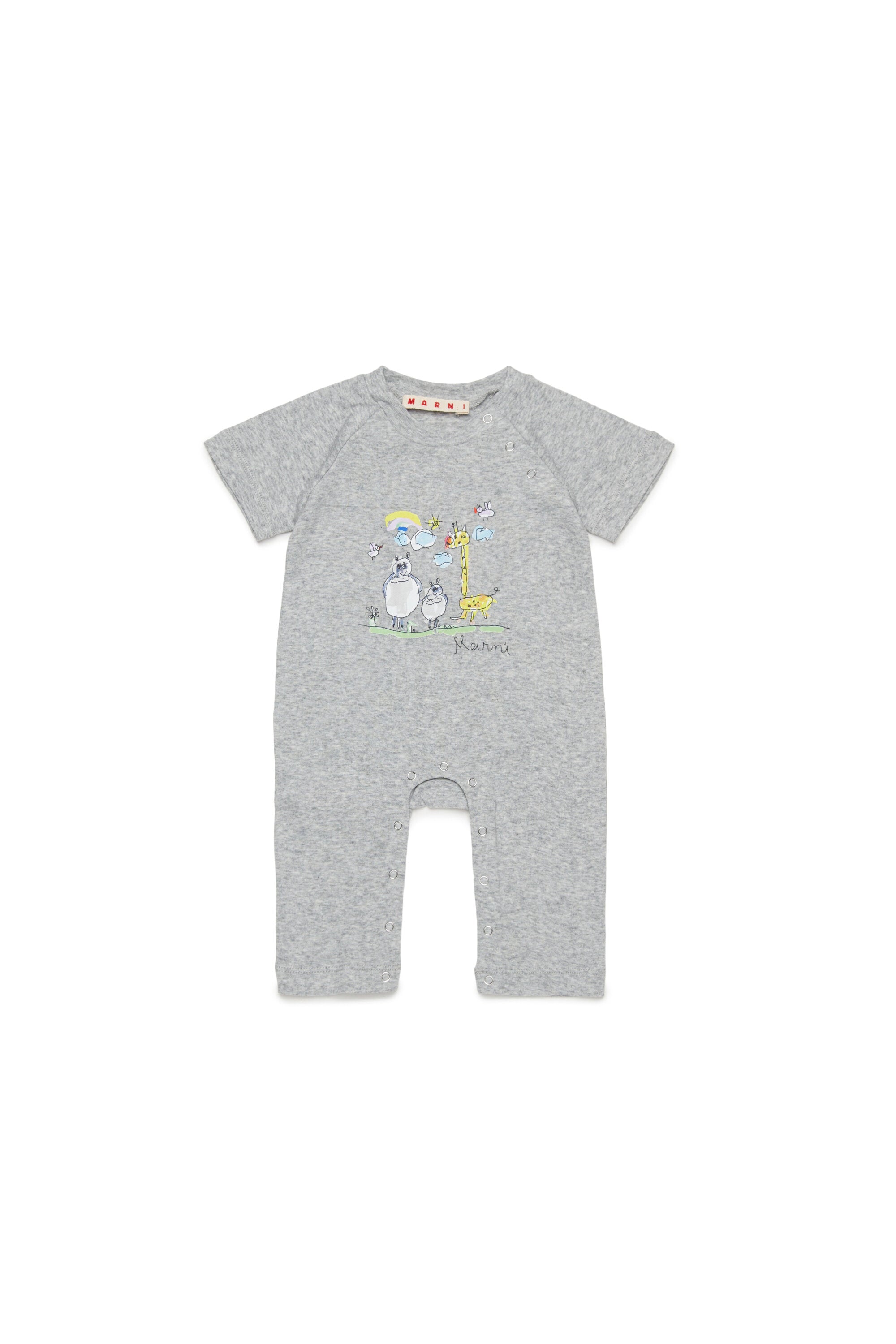 Baby-Overall mit Tiermotiven