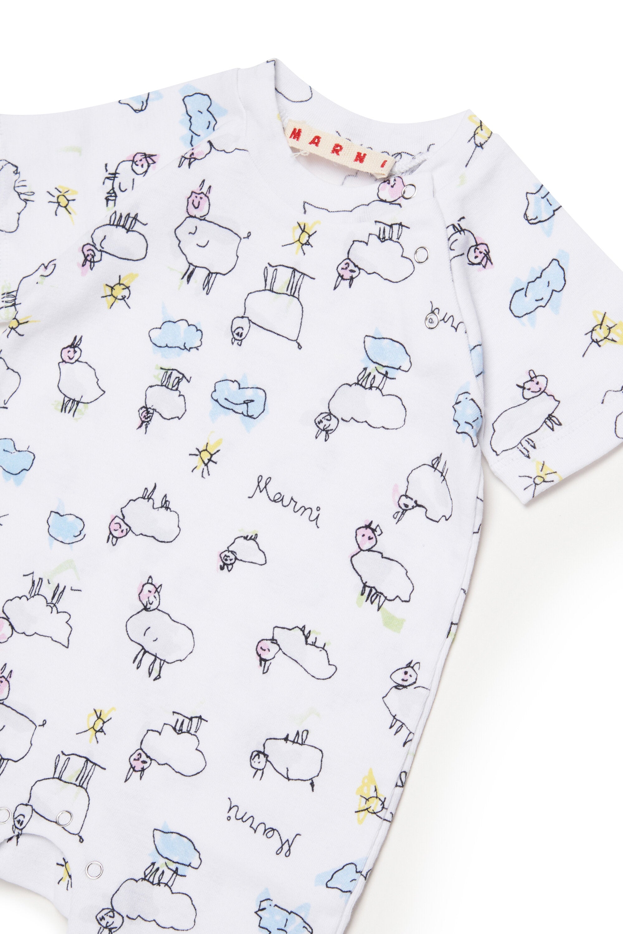 Baby-Set mit Schaf-Print