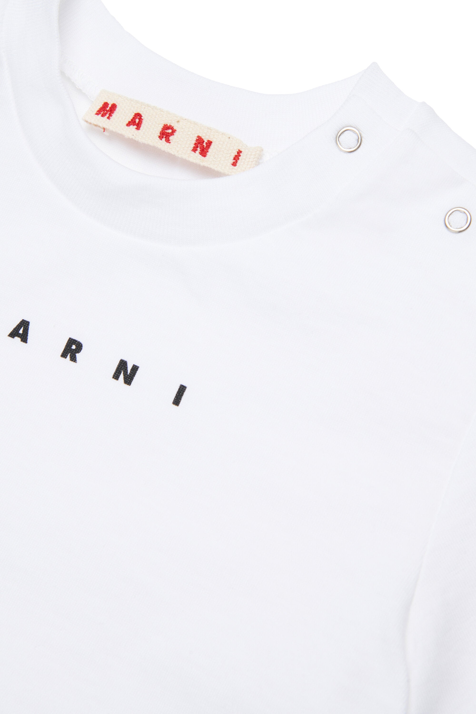 T-shirt en jersey avec logo Marni
