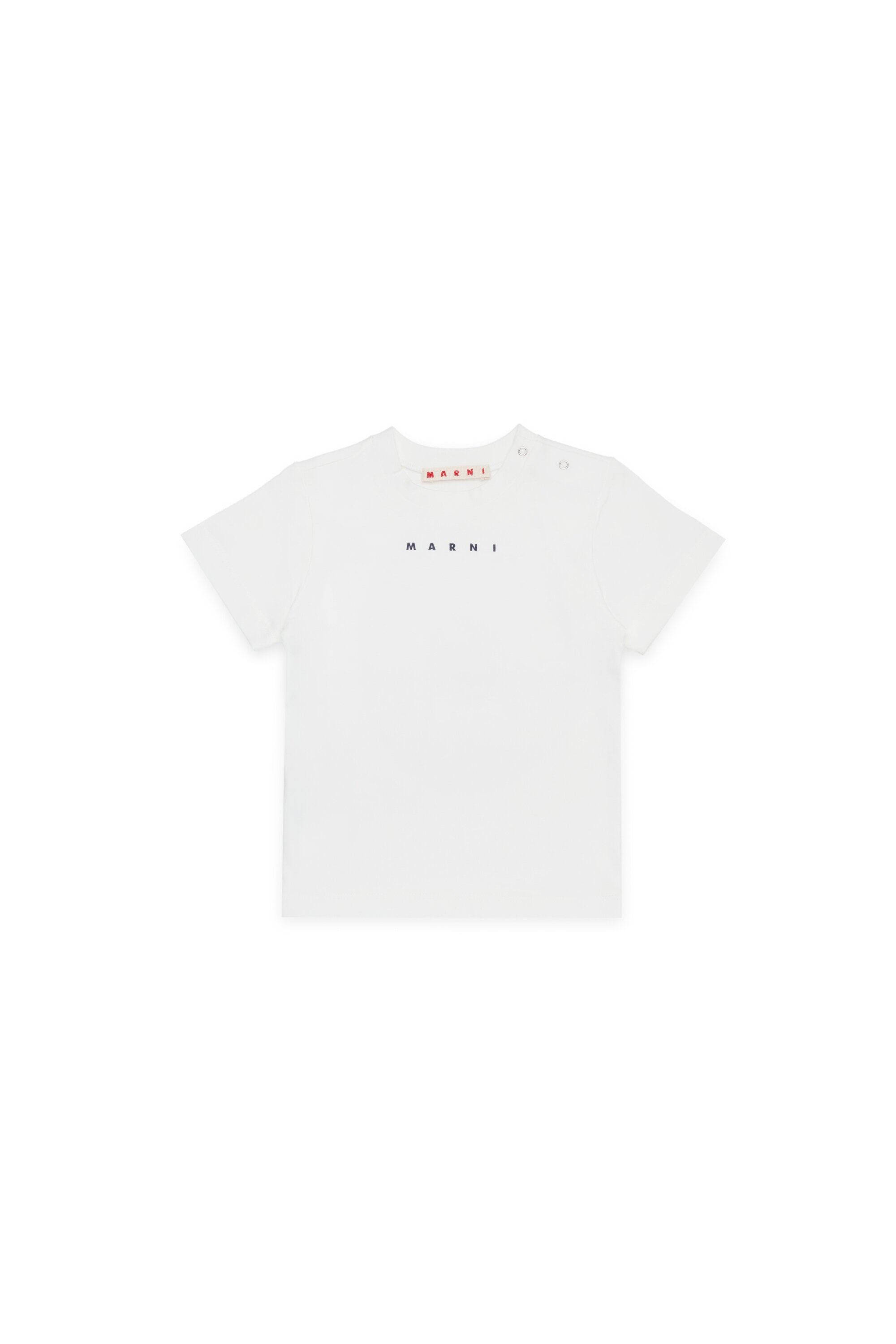 T-shirt en jersey avec logo Marni