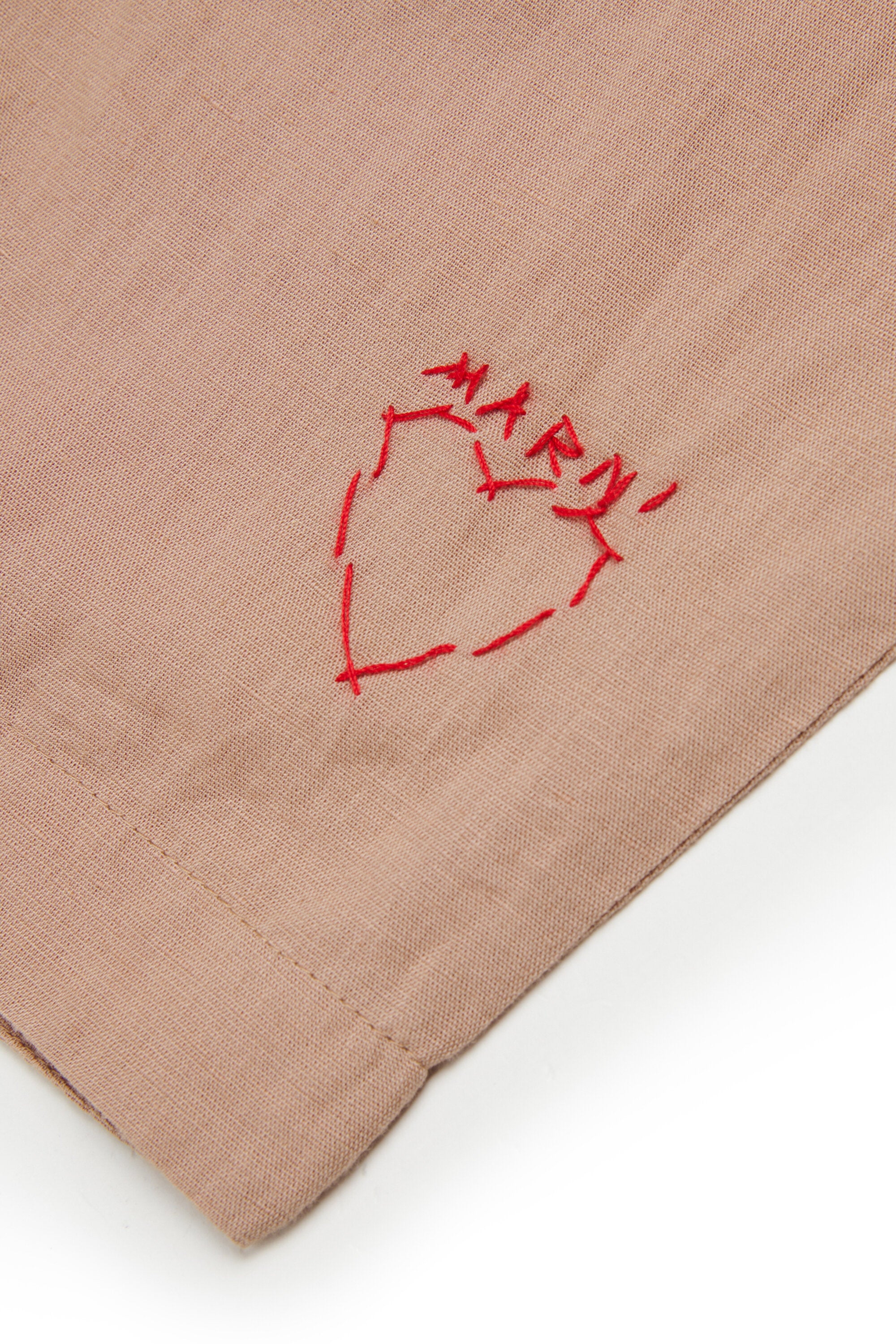 Pantalon avec logo brodé