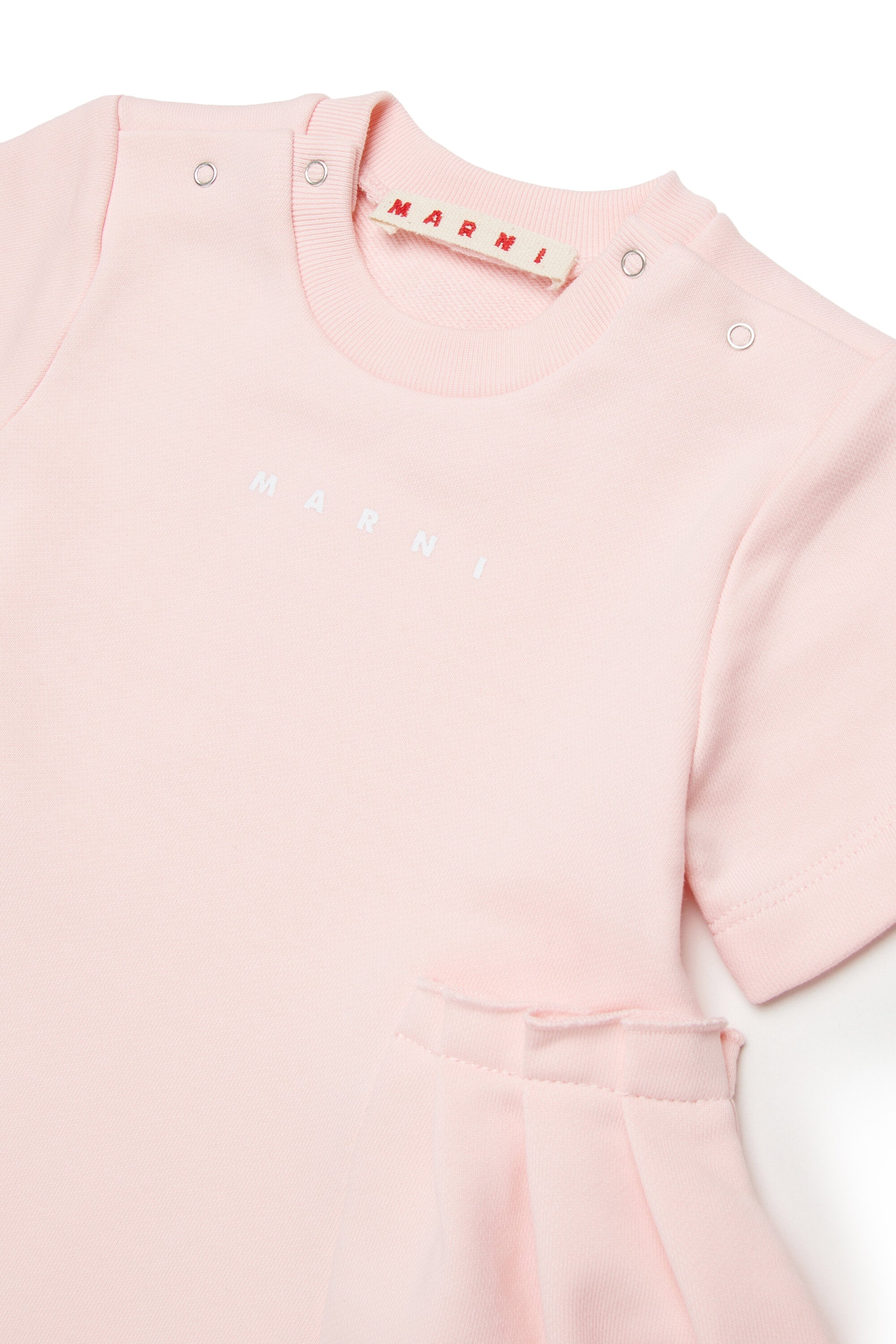 Kurzes Kleid mit Logo
