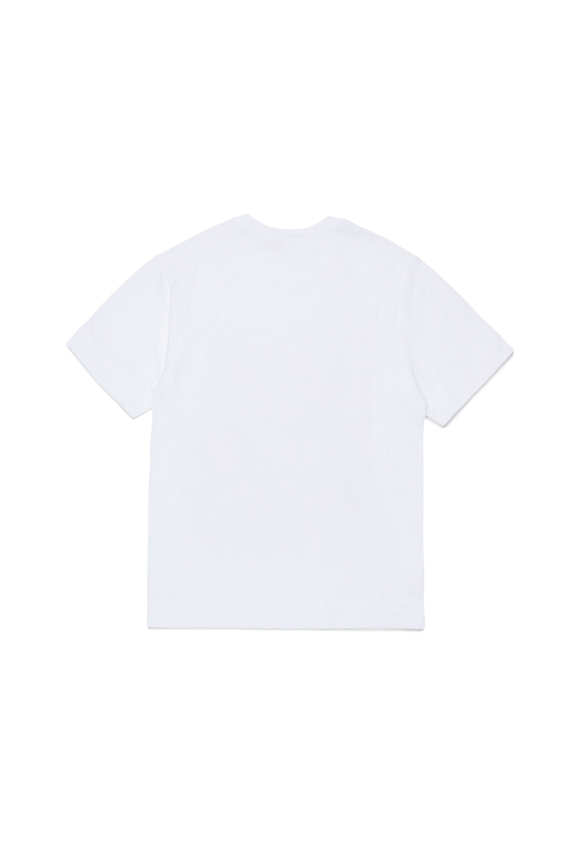 T-shirt con stampa dinosauri multicolor