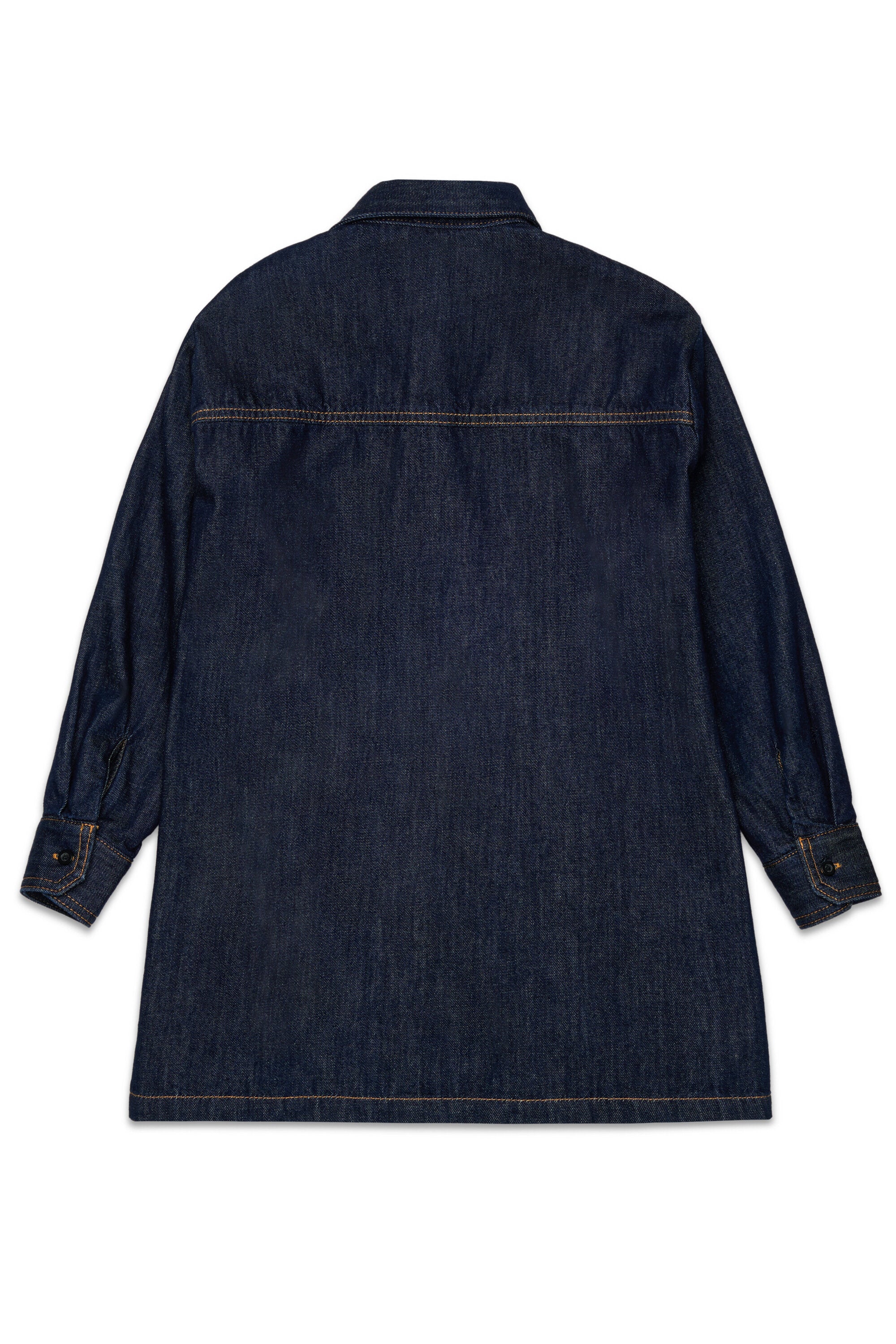 Denimkleid mit Logo