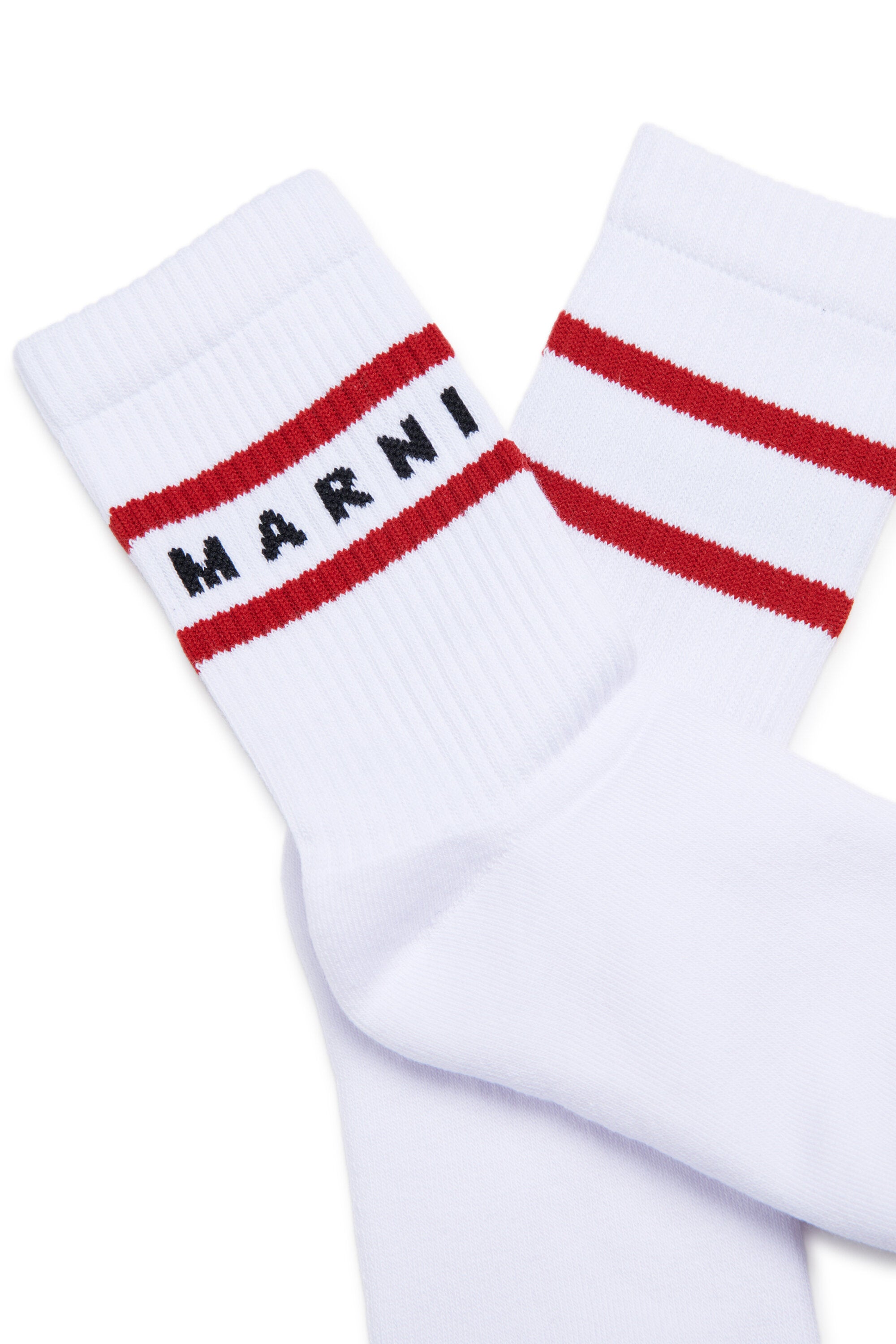 Calzini con logo e righe