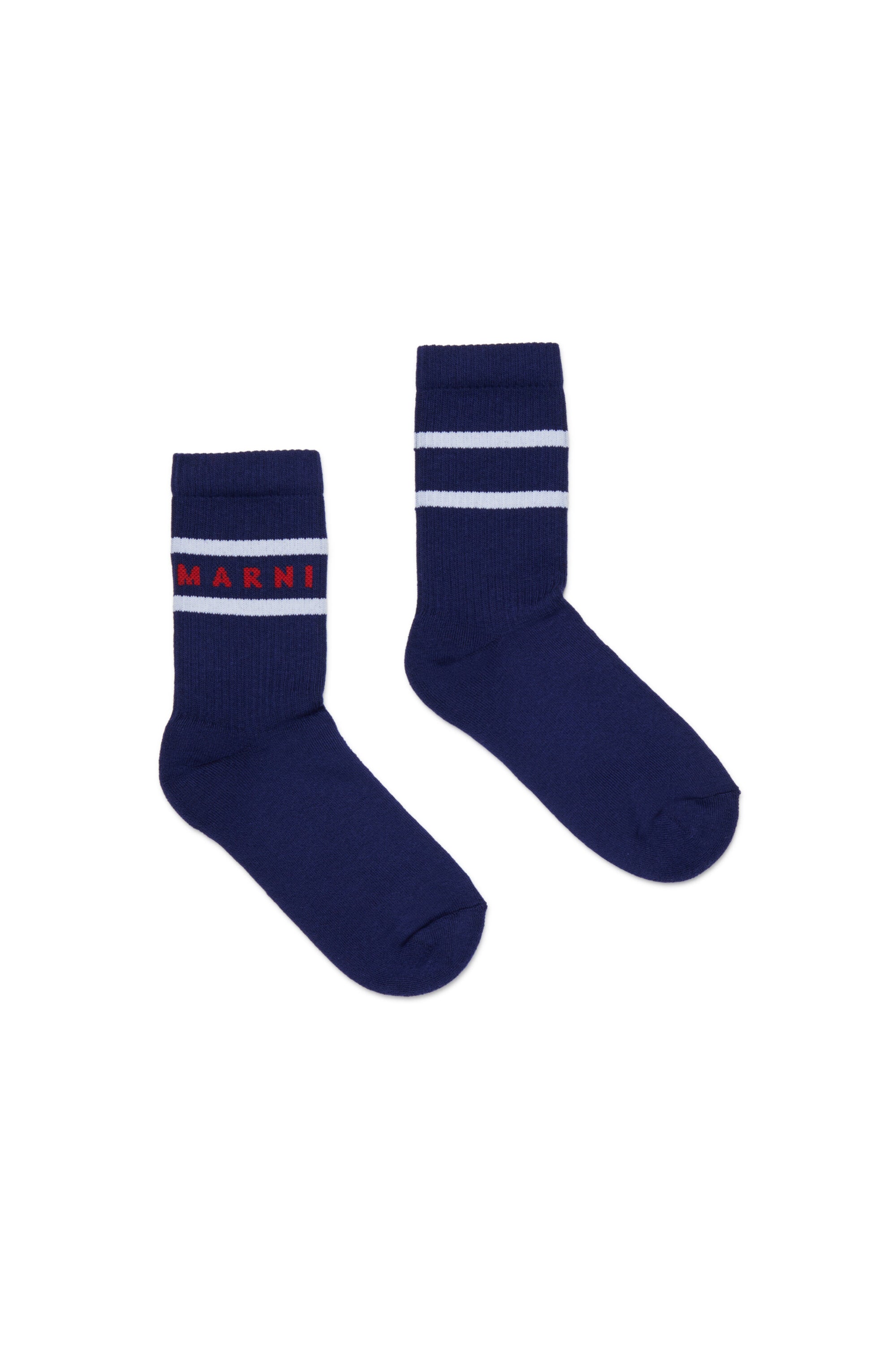 Calzini con logo e righe