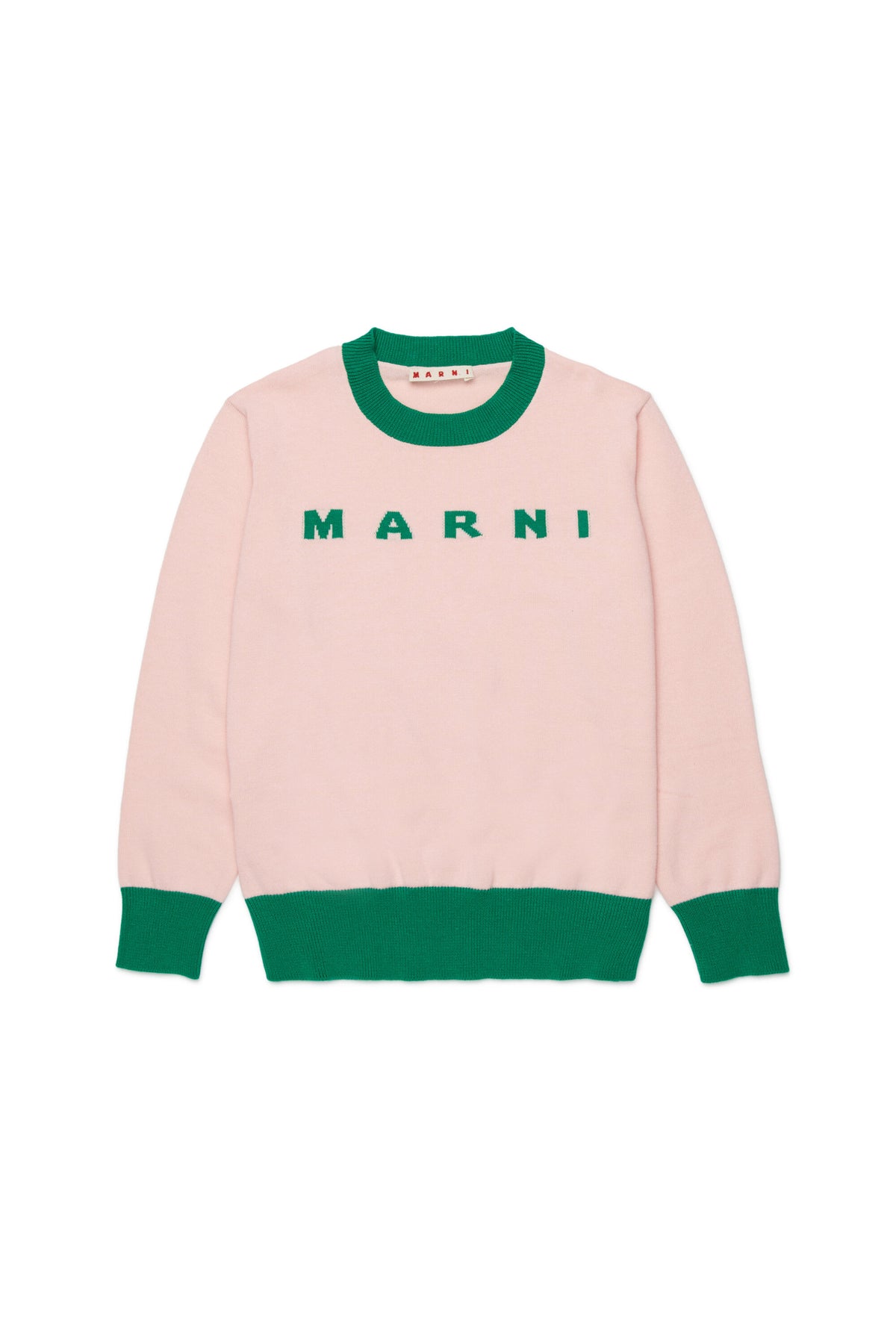 Rundhalsausschnitt Pullover mit Logo