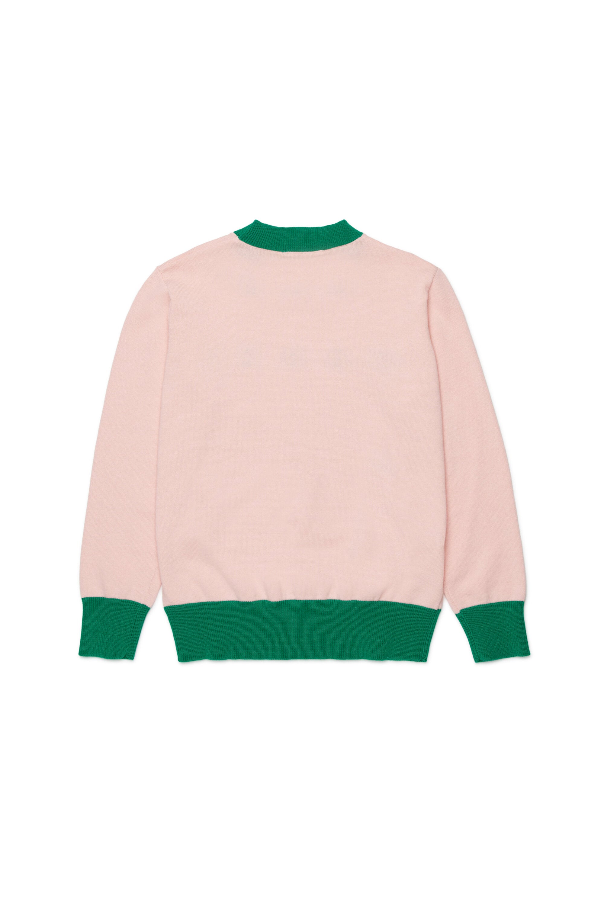 Rundhalsausschnitt Pullover mit Logo