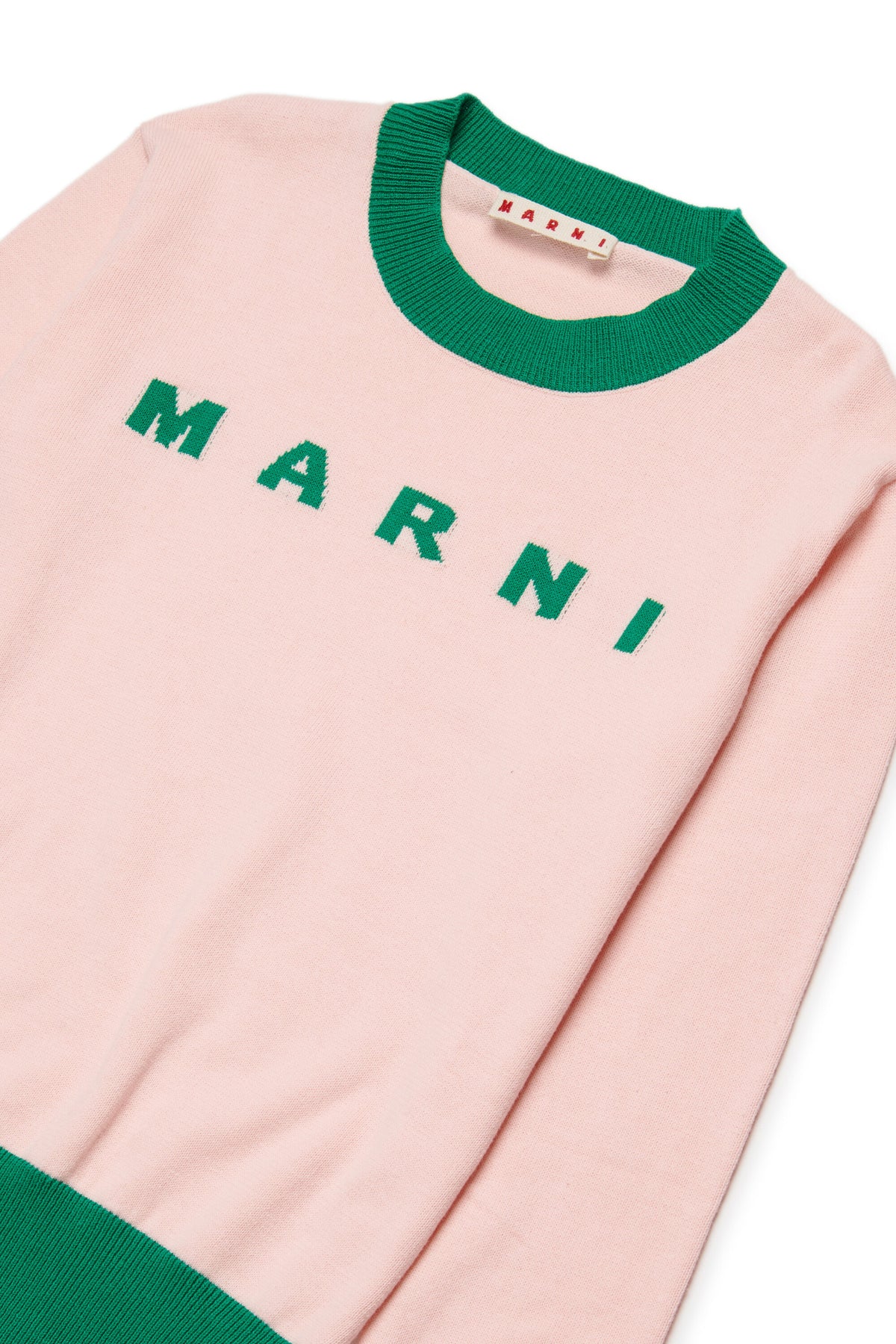 Rundhalsausschnitt Pullover mit Logo