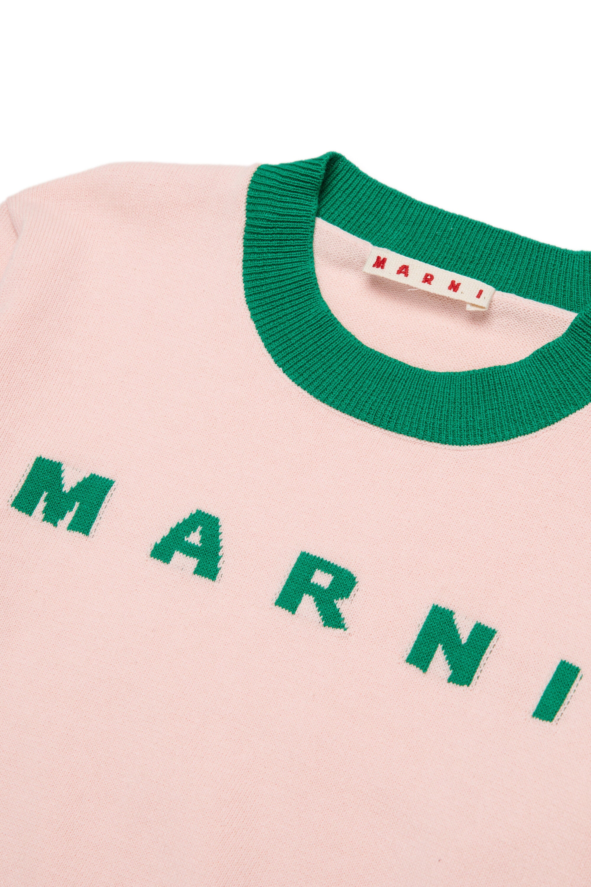 Rundhalsausschnitt Pullover mit Logo